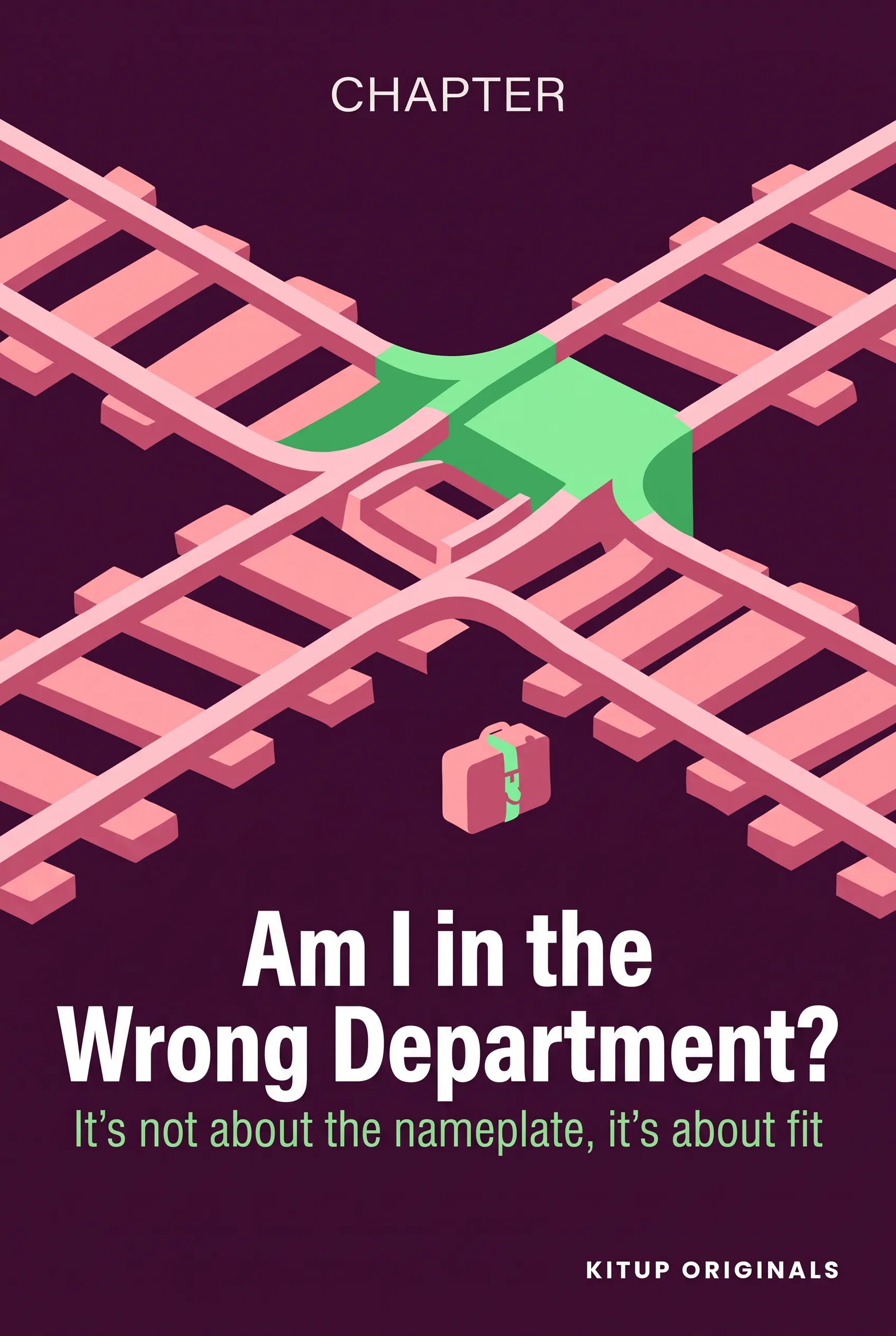 Am I in the Wrong Department?