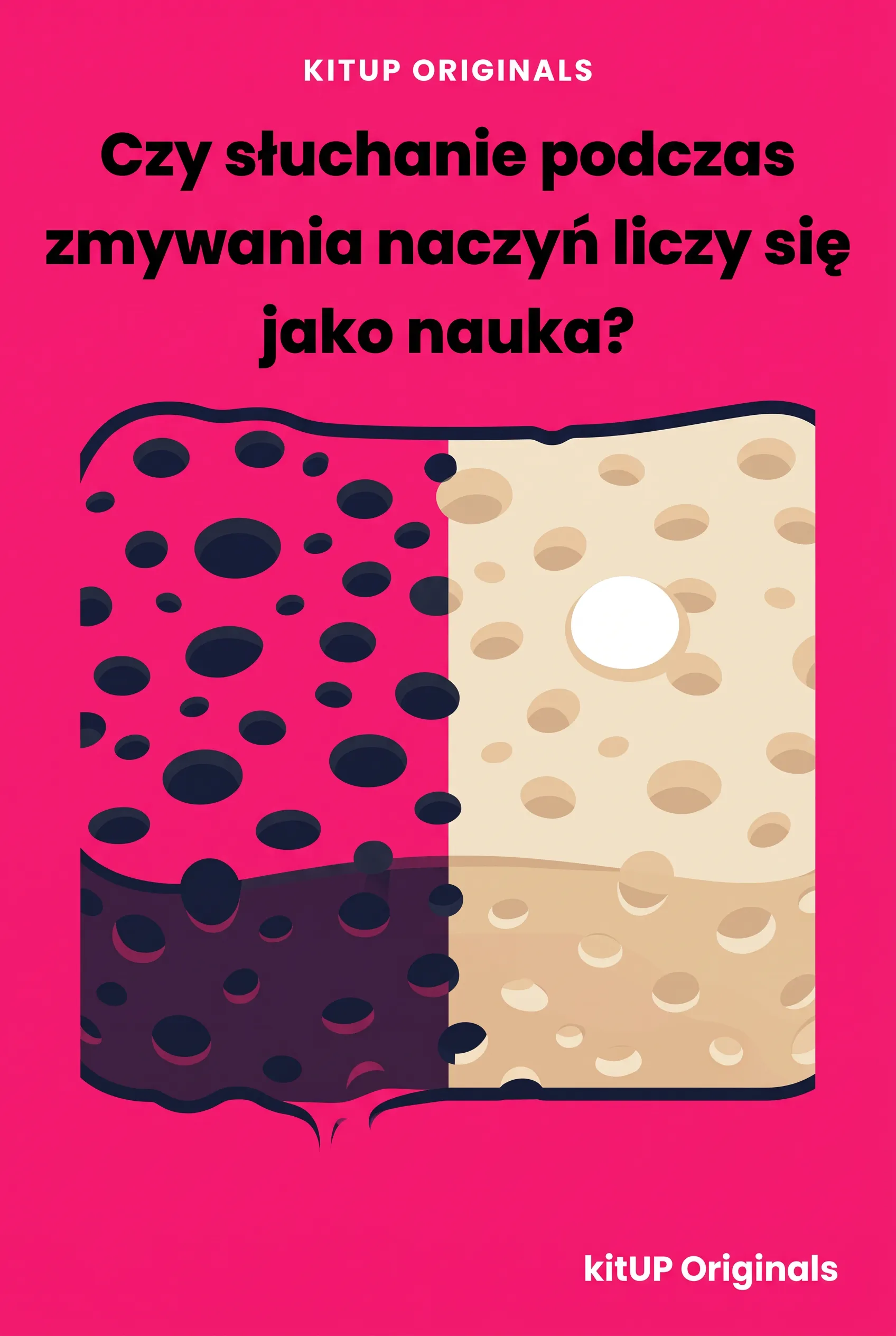 Czy słuchanie podczas zmywania naczyń liczy się jako nauka?