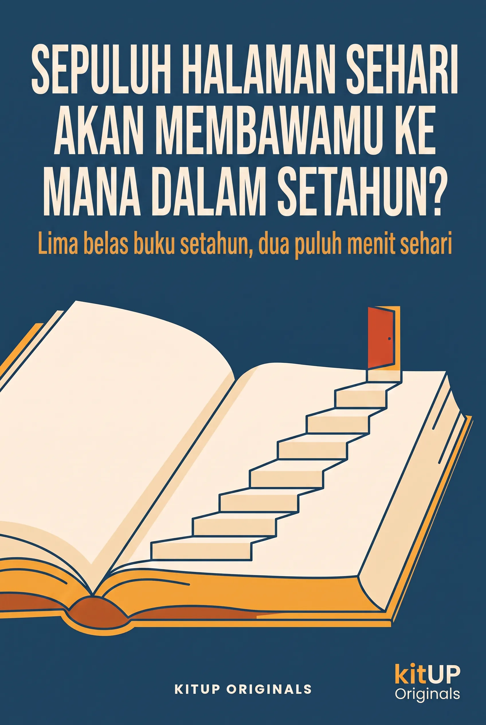 Sepuluh Halaman Sehari Akan Membawamu ke Mana dalam Setahun?