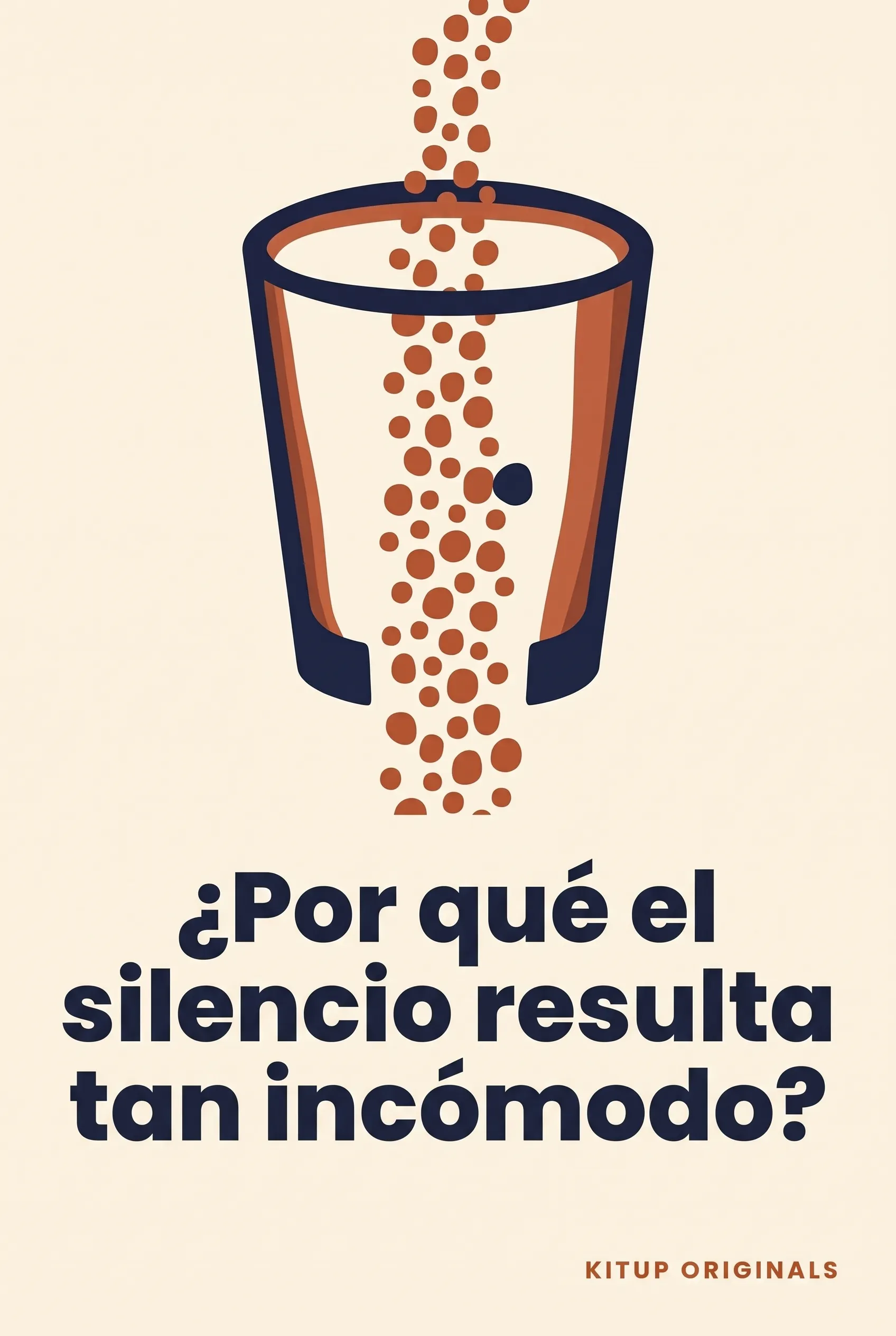 ¿Por qué el silencio resulta tan incómodo?