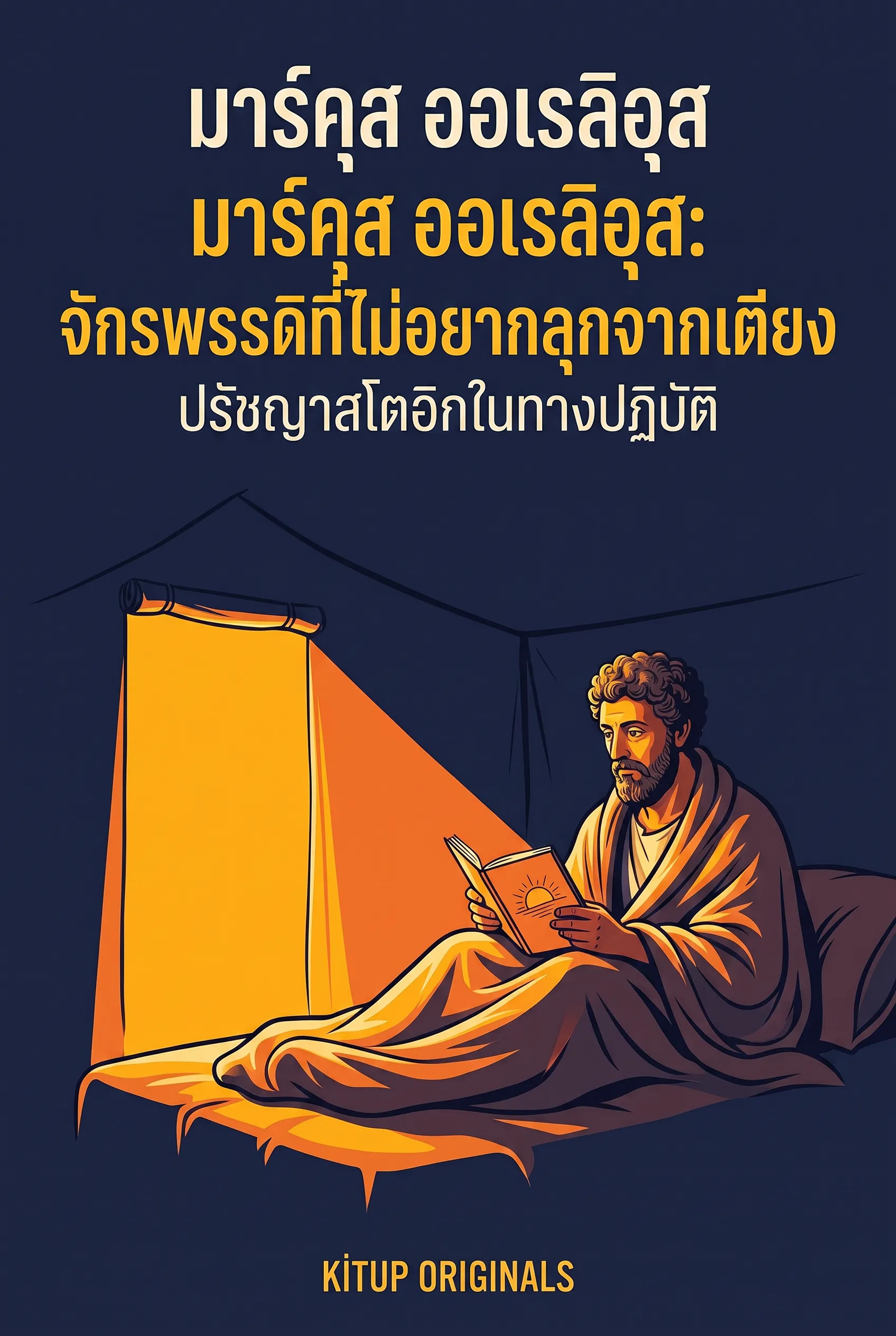 มาร์คุส ออเรลิอุส: จักรพรรดิที่ไม่อยากลุกจากเตียง