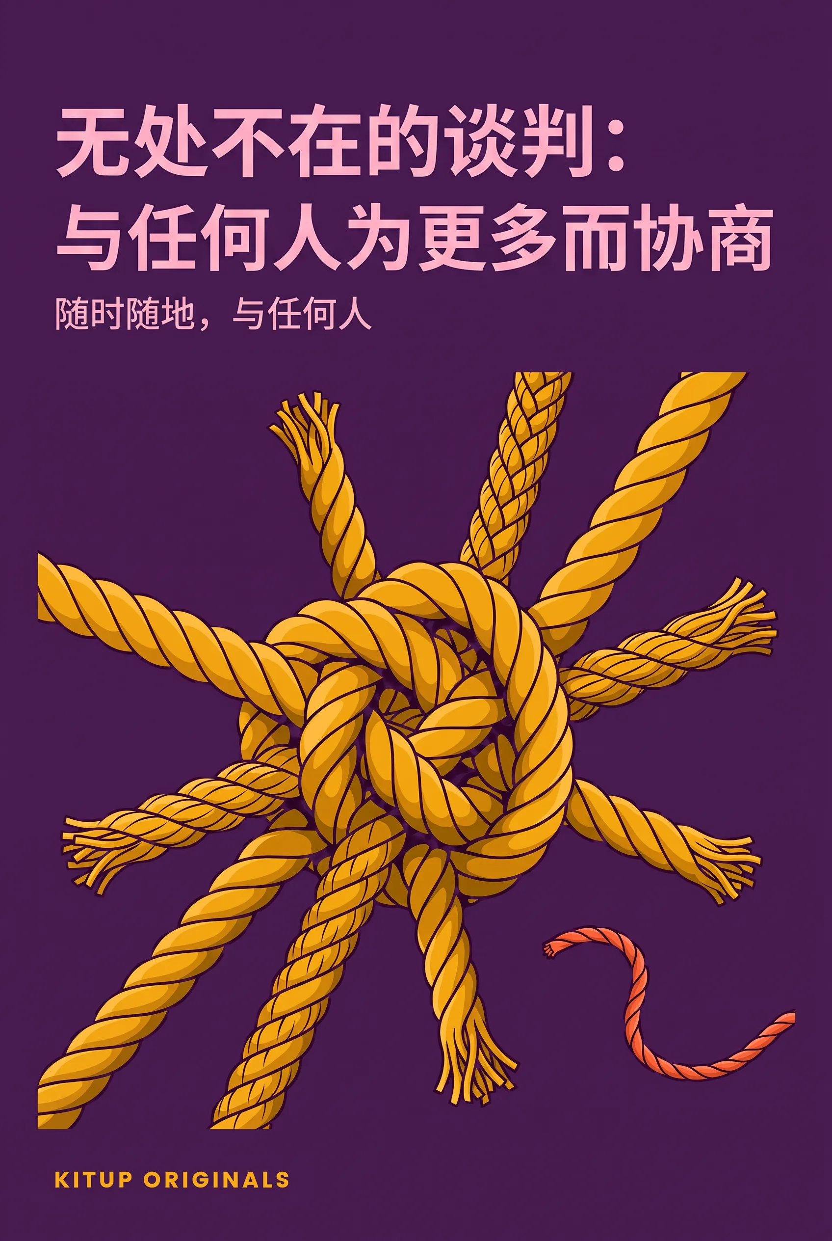 无处不在的谈判：与任何人为更多而协商