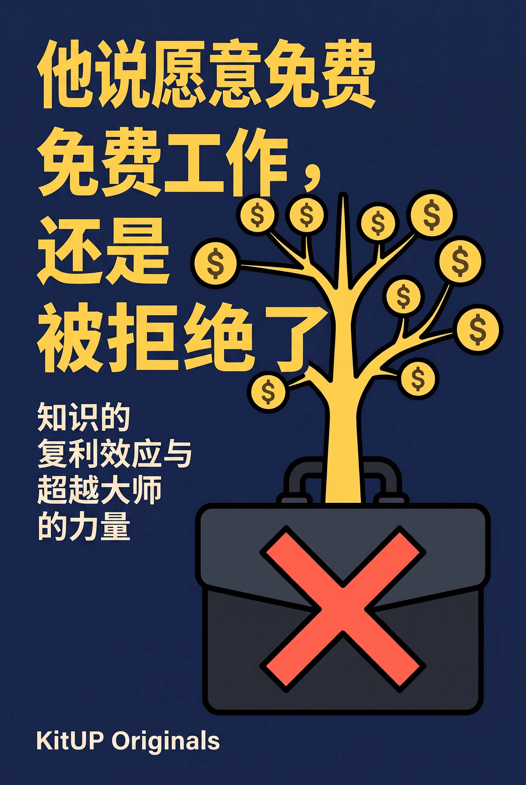 他说愿意免费工作,还是被拒绝了