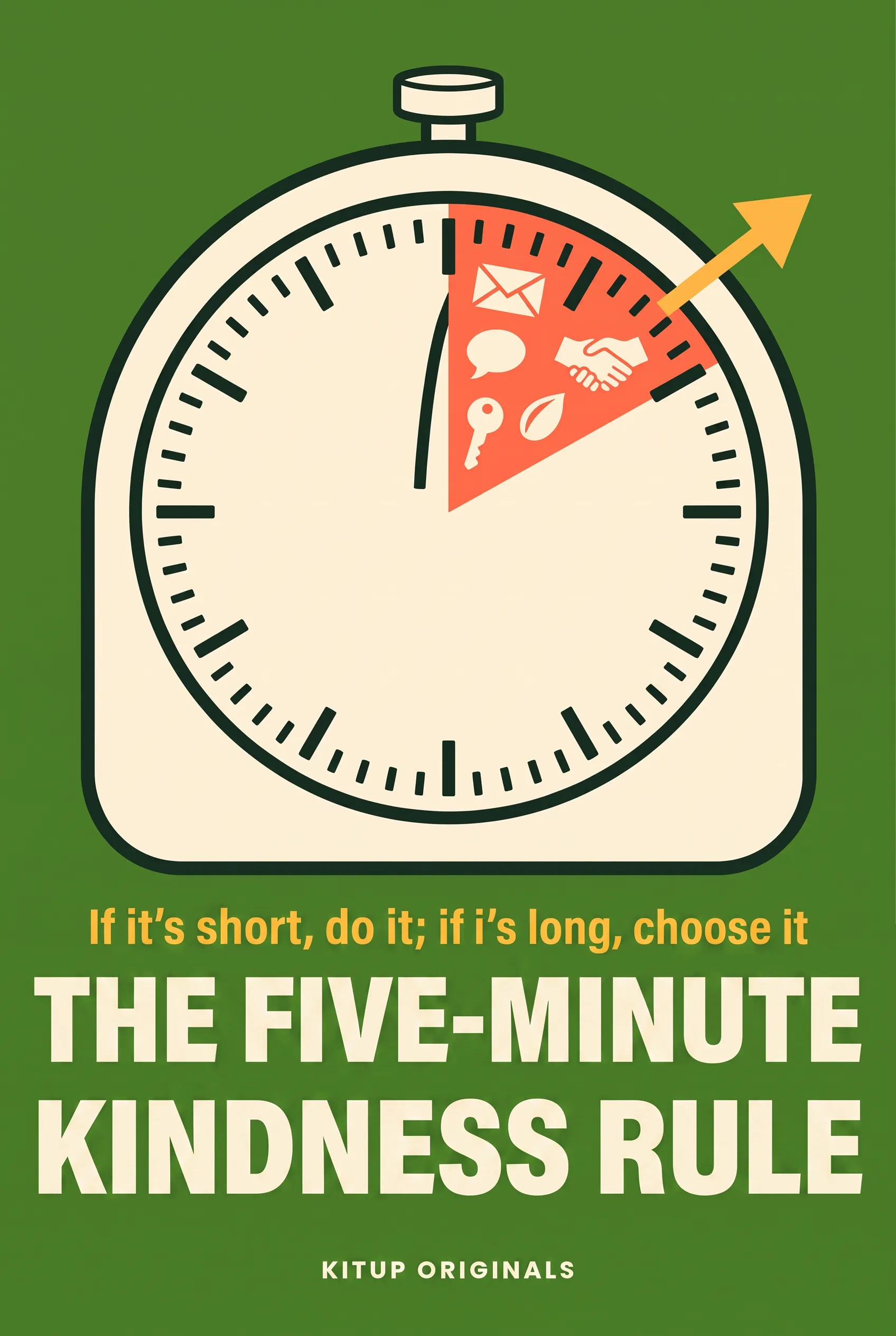 The Five-Minute Kindness Rule