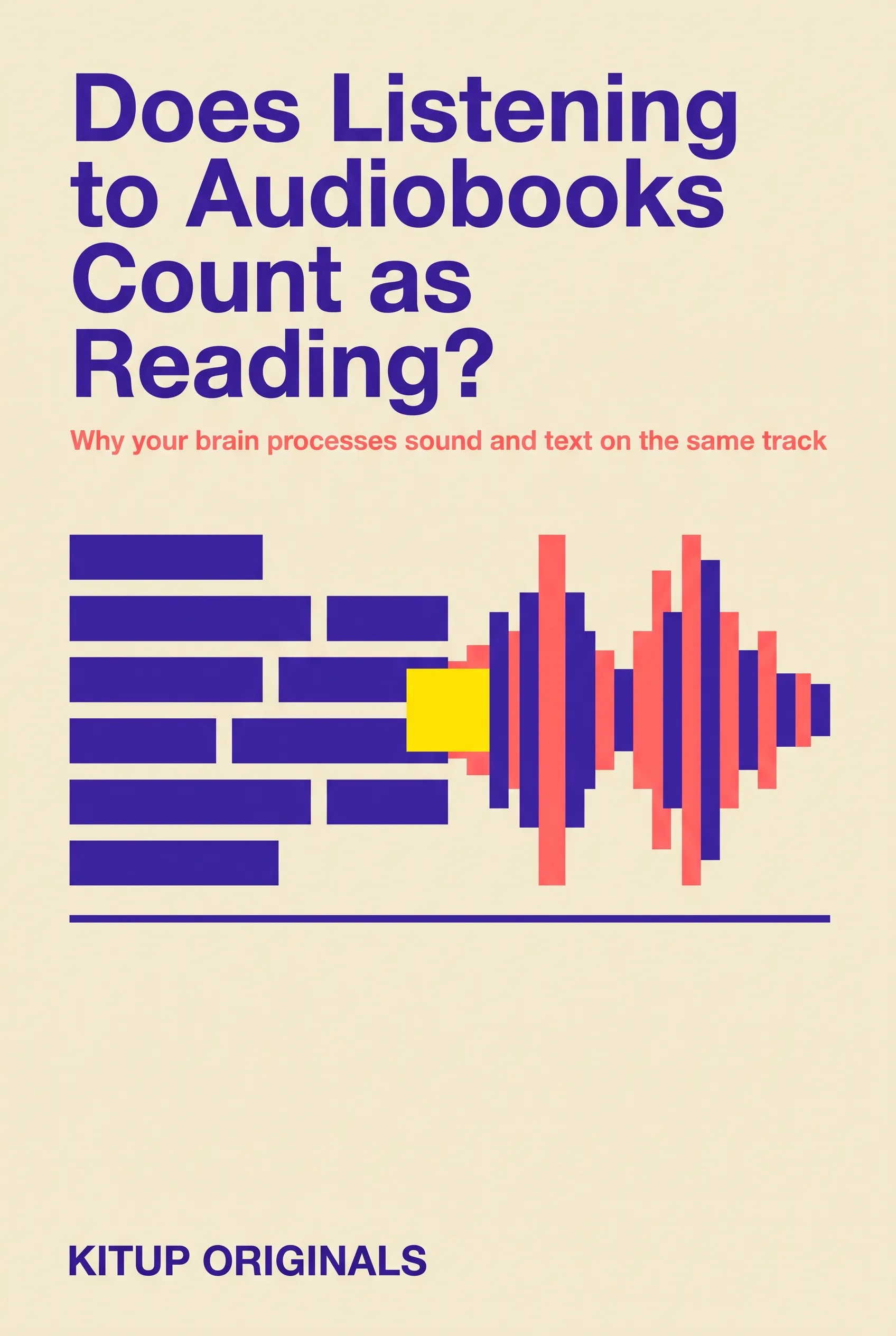 Does Listening to Audiobooks Count as Reading?