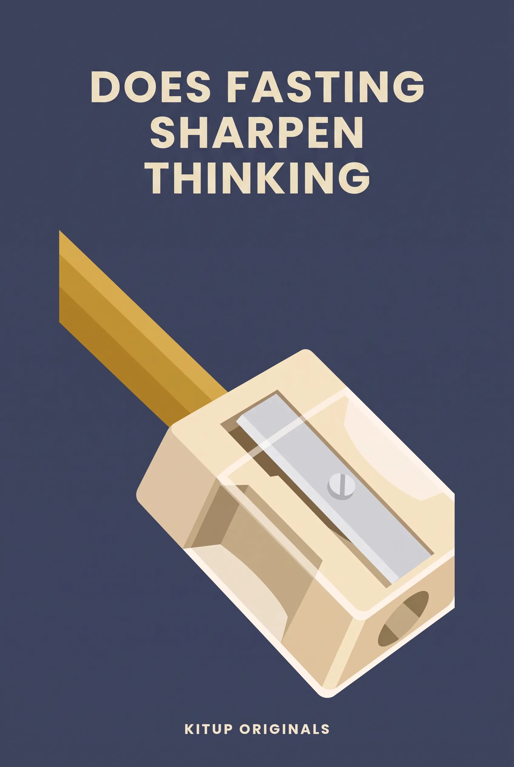 Does Fasting Sharpen Thinking