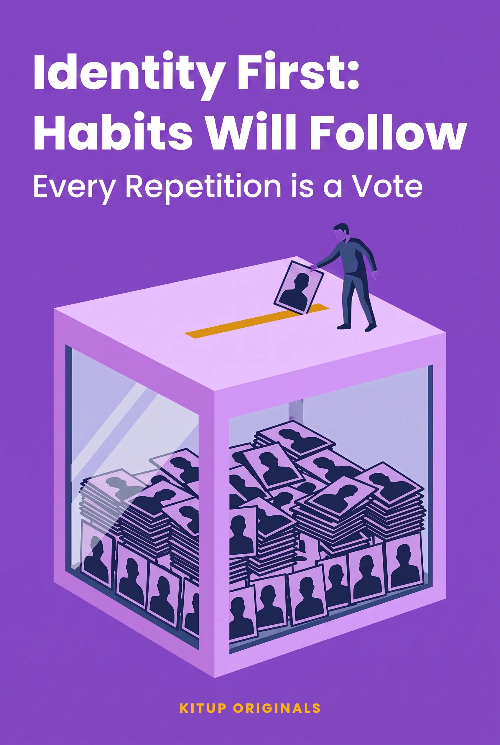 Identity First: Habits Will Follow