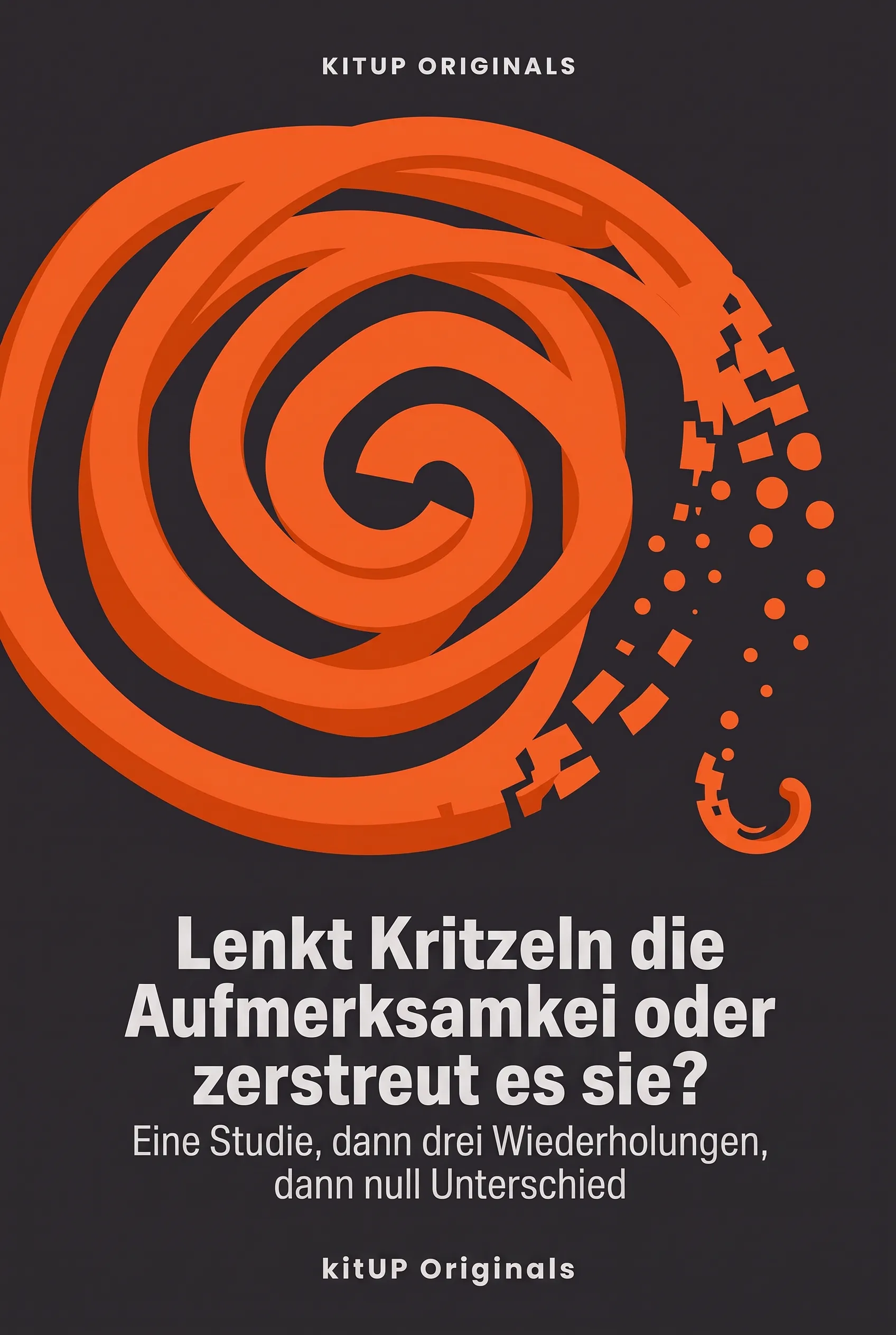 Lenkt Kritzeln die Aufmerksamkeit oder zerstreut es sie?