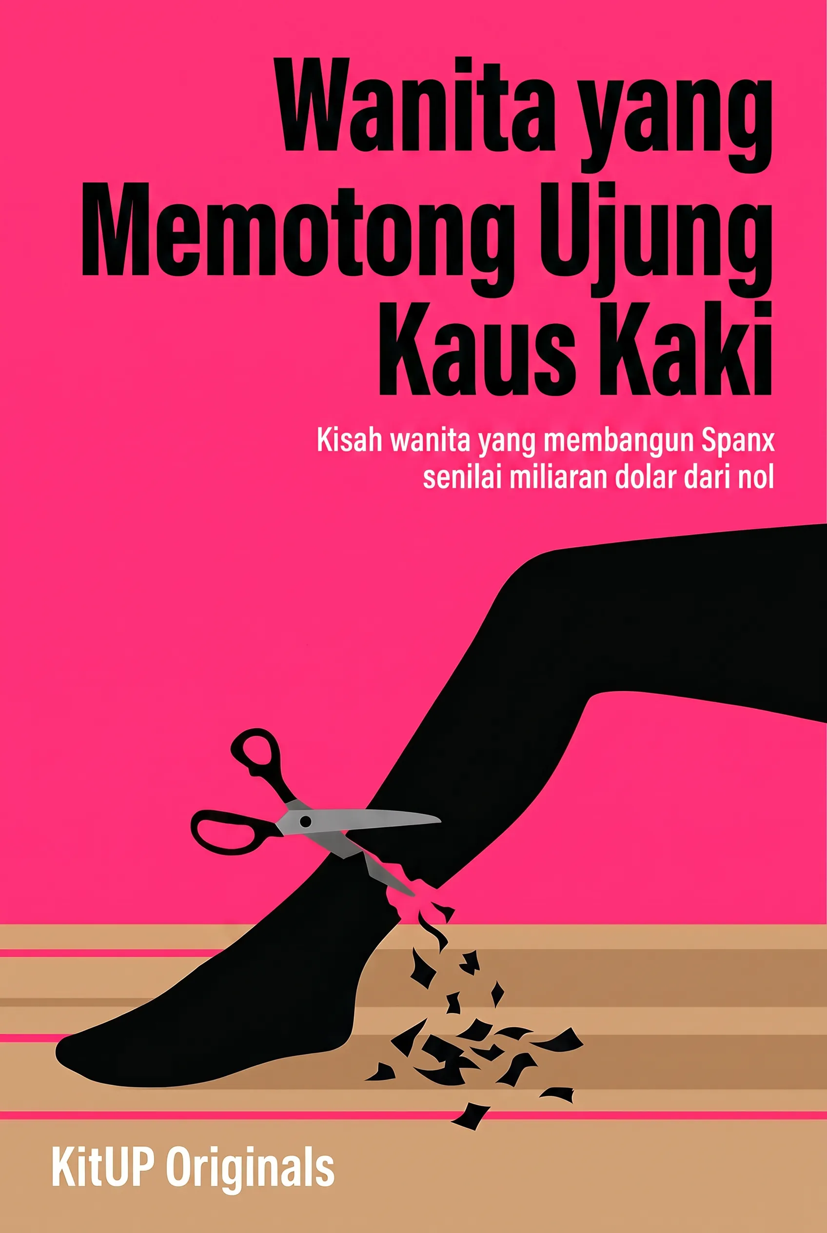 Wanita yang Memotong Ujung Kaus Kaki