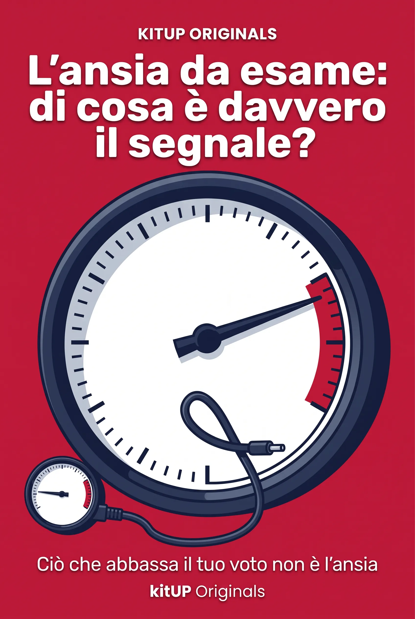 L'ansia da esame: di cosa è davvero il segnale?
