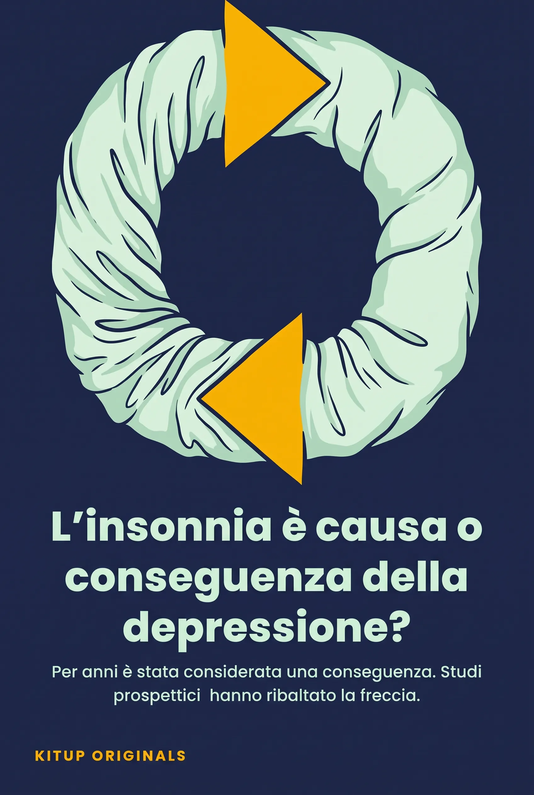 L'insonnia è causa o conseguenza della depressione?