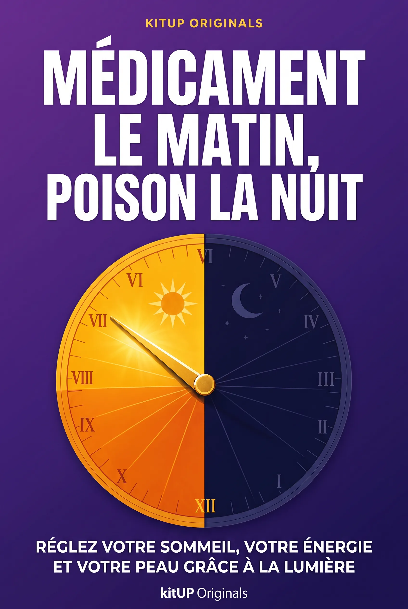 Médicament le matin, poison la nuit : Réglez votre sommeil, votre énergie et votre peau grâce à la lumière