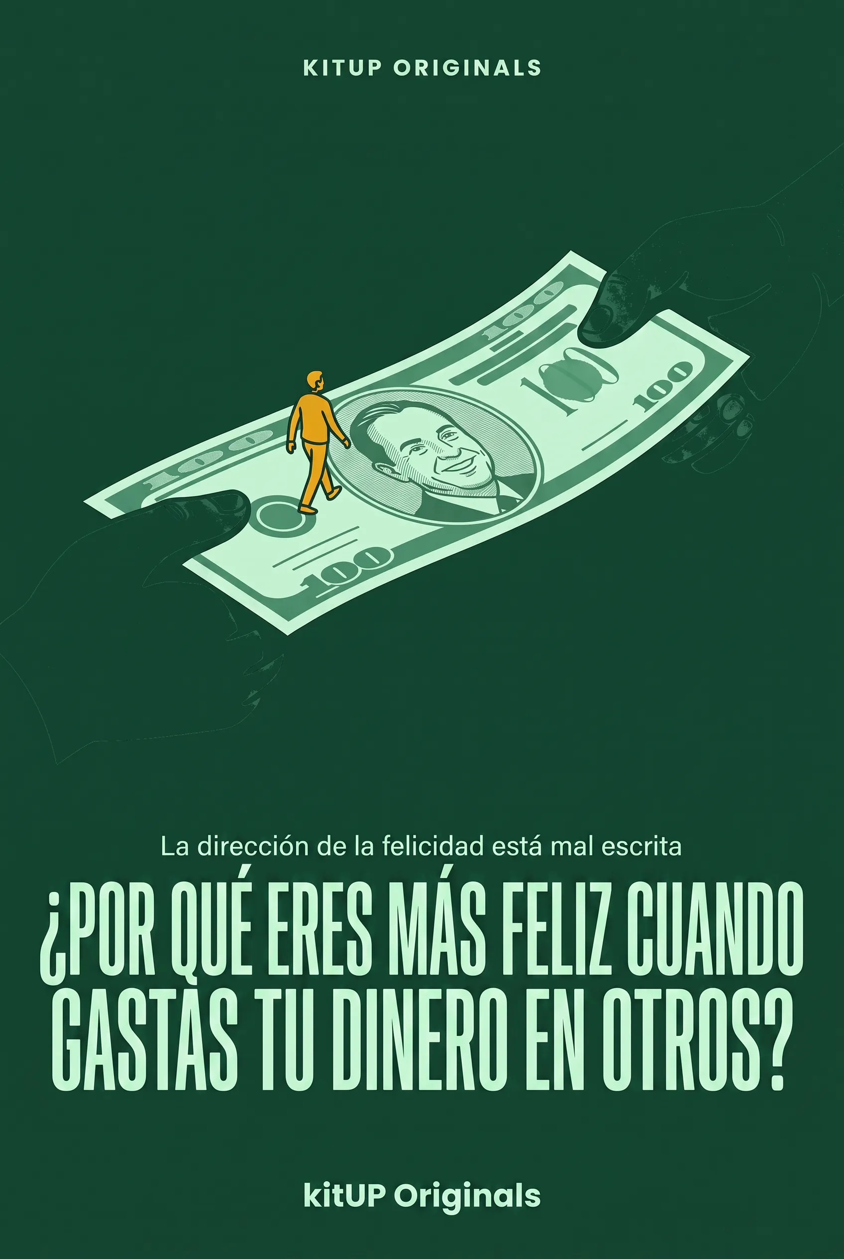 ¿Por qué eres más feliz cuando gastas tu dinero en otros?
