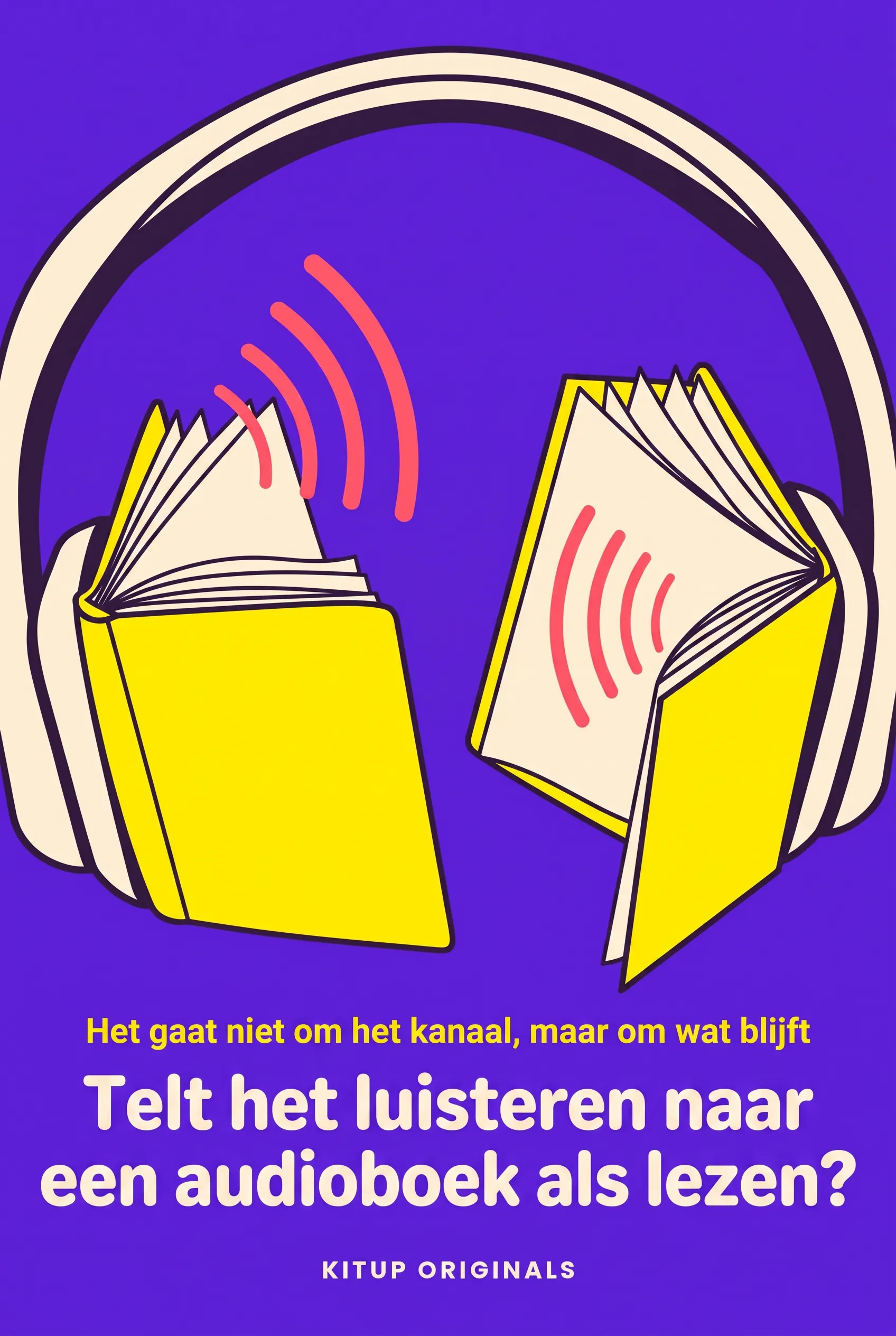 Telt het luisteren naar een audioboek als lezen?
