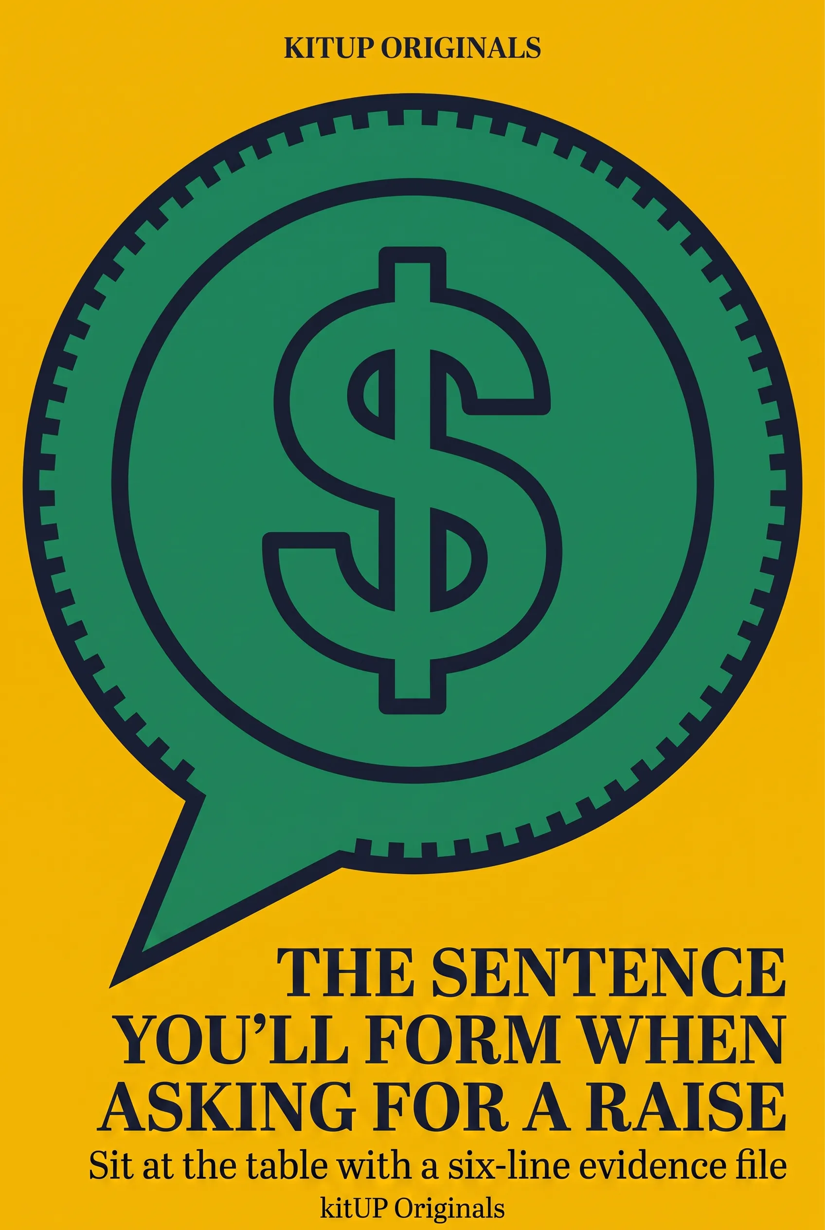 The Sentence You'll Form When Asking for a Raise