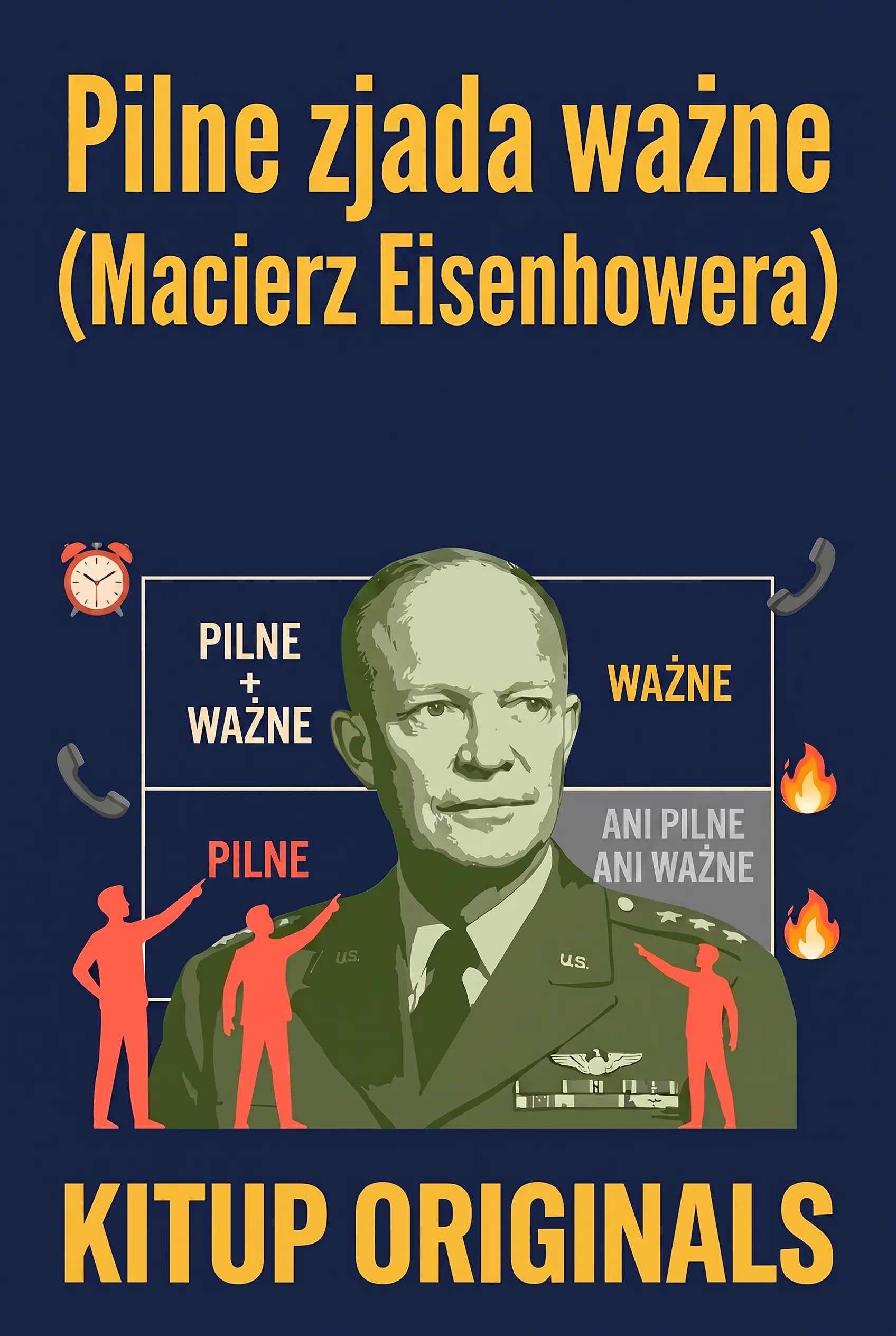 Pilne zjada ważne (Macierz Eisenhowera)