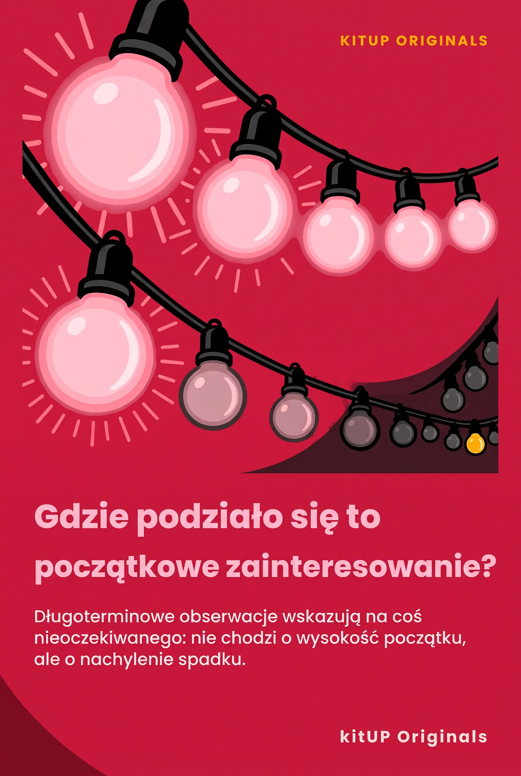 Gdzie podziało się to początkowe zainteresowanie?