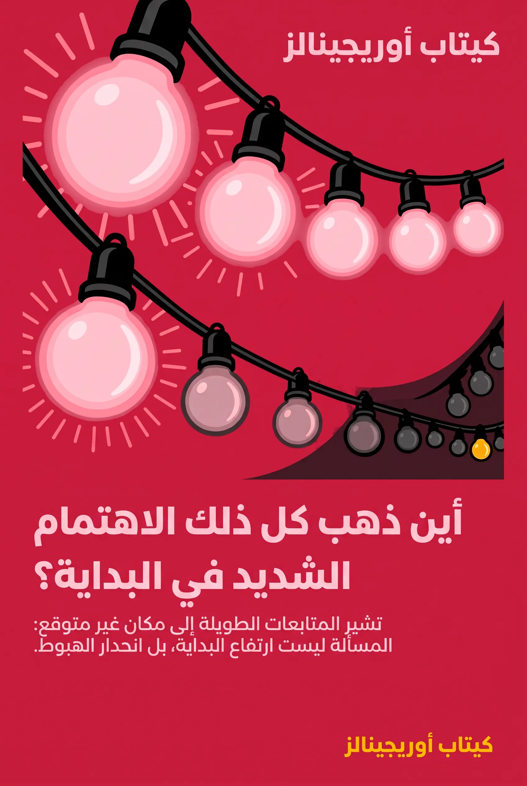 أين ذهب كل ذلك الاهتمام الشديد في البداية؟