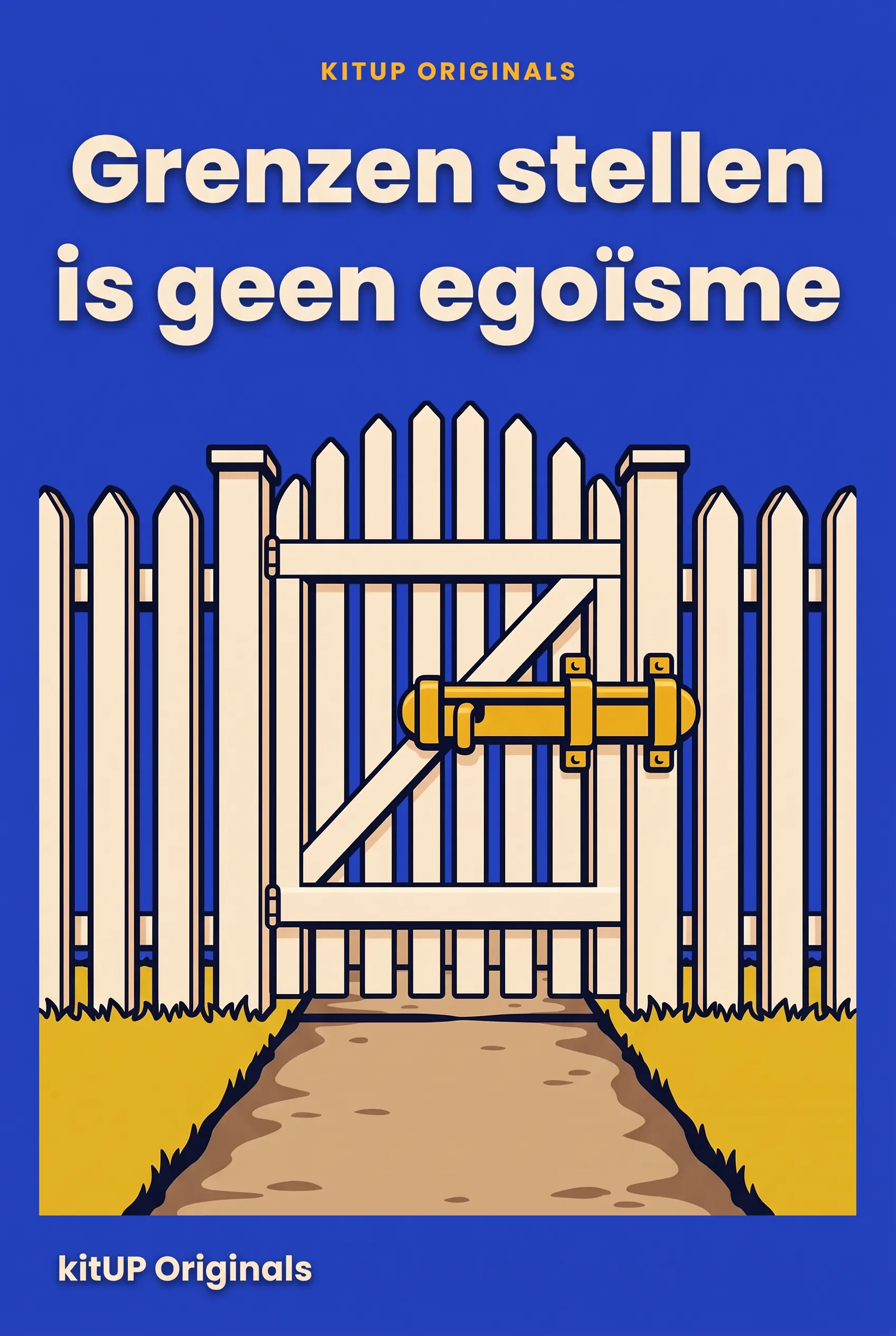 Grenzen stellen is geen egoïsme