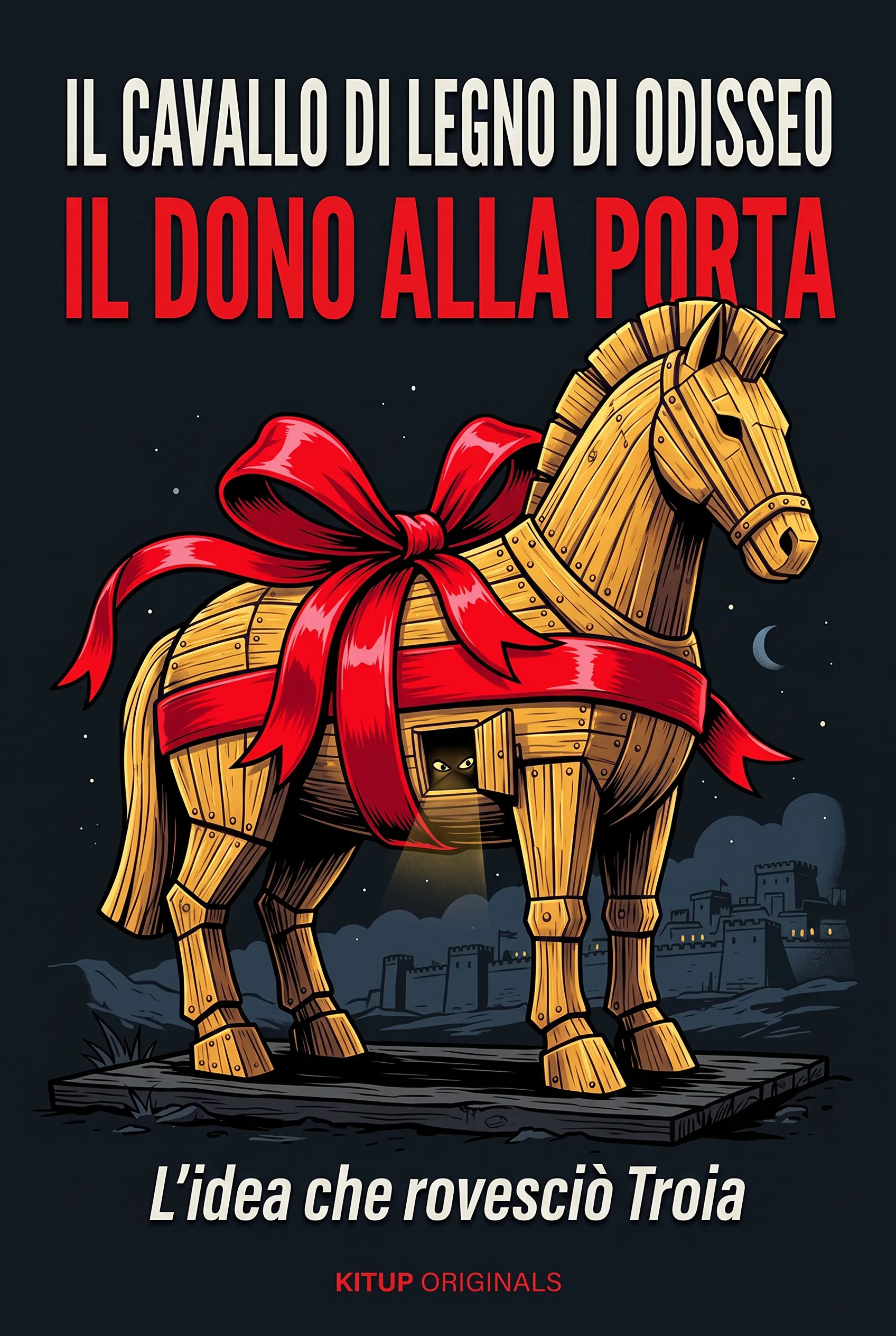 Il Cavallo di Legno di Odisseo: Il Dono alla Porta