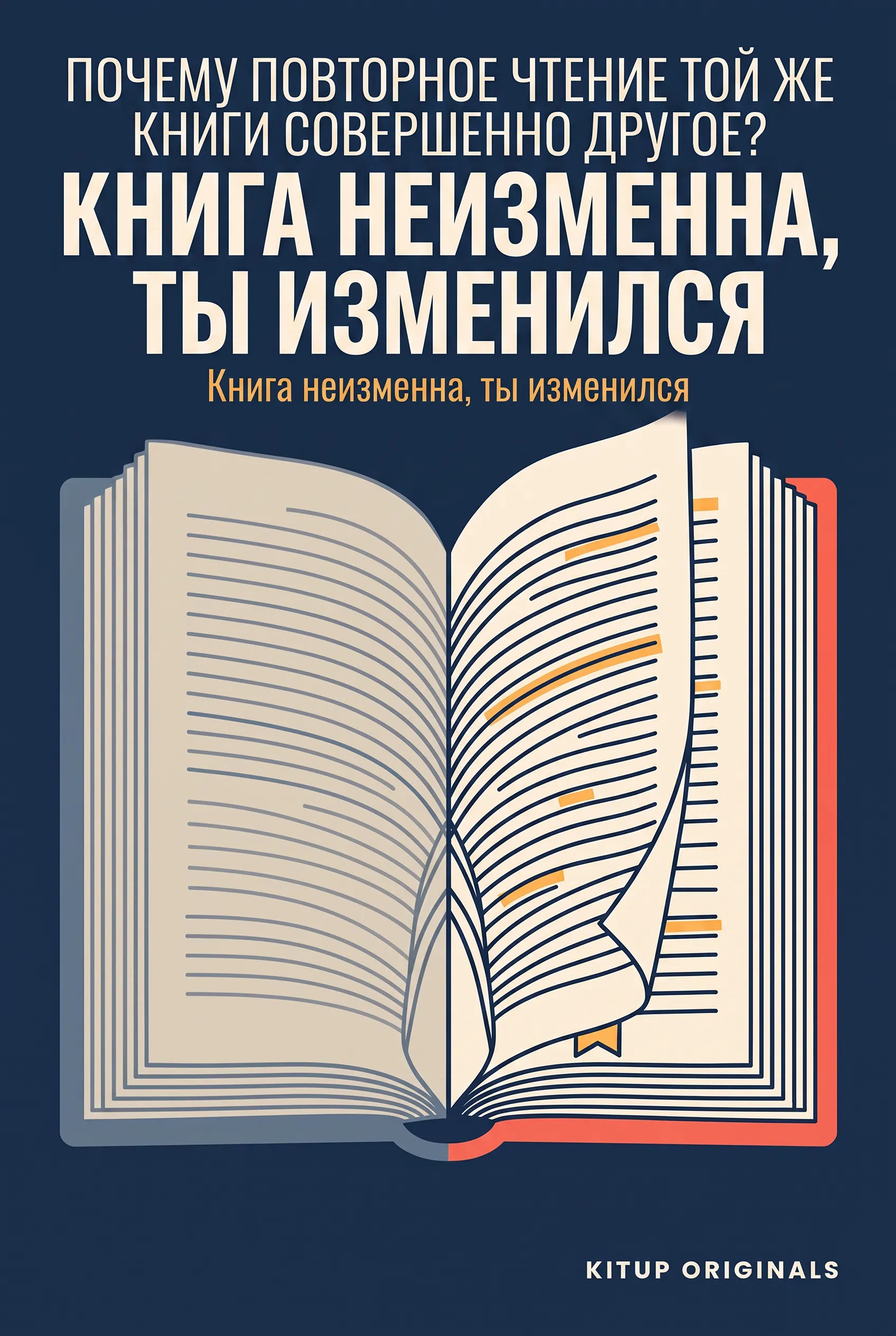 Почему повторное чтение той же книги совершенно другое?