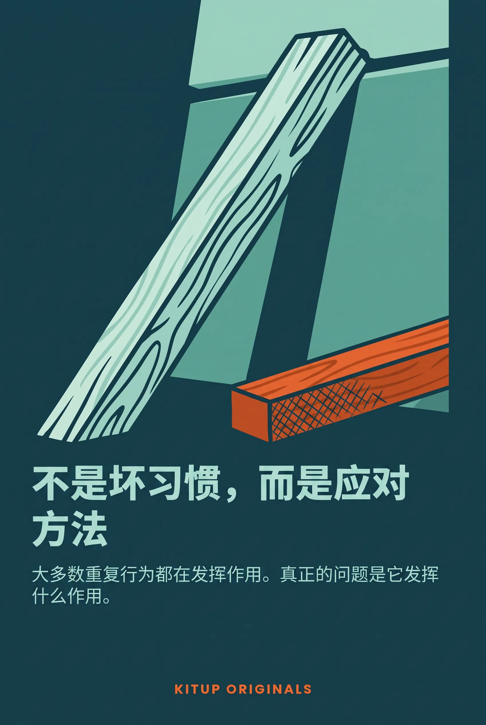 不是坏习惯,而是应对方法