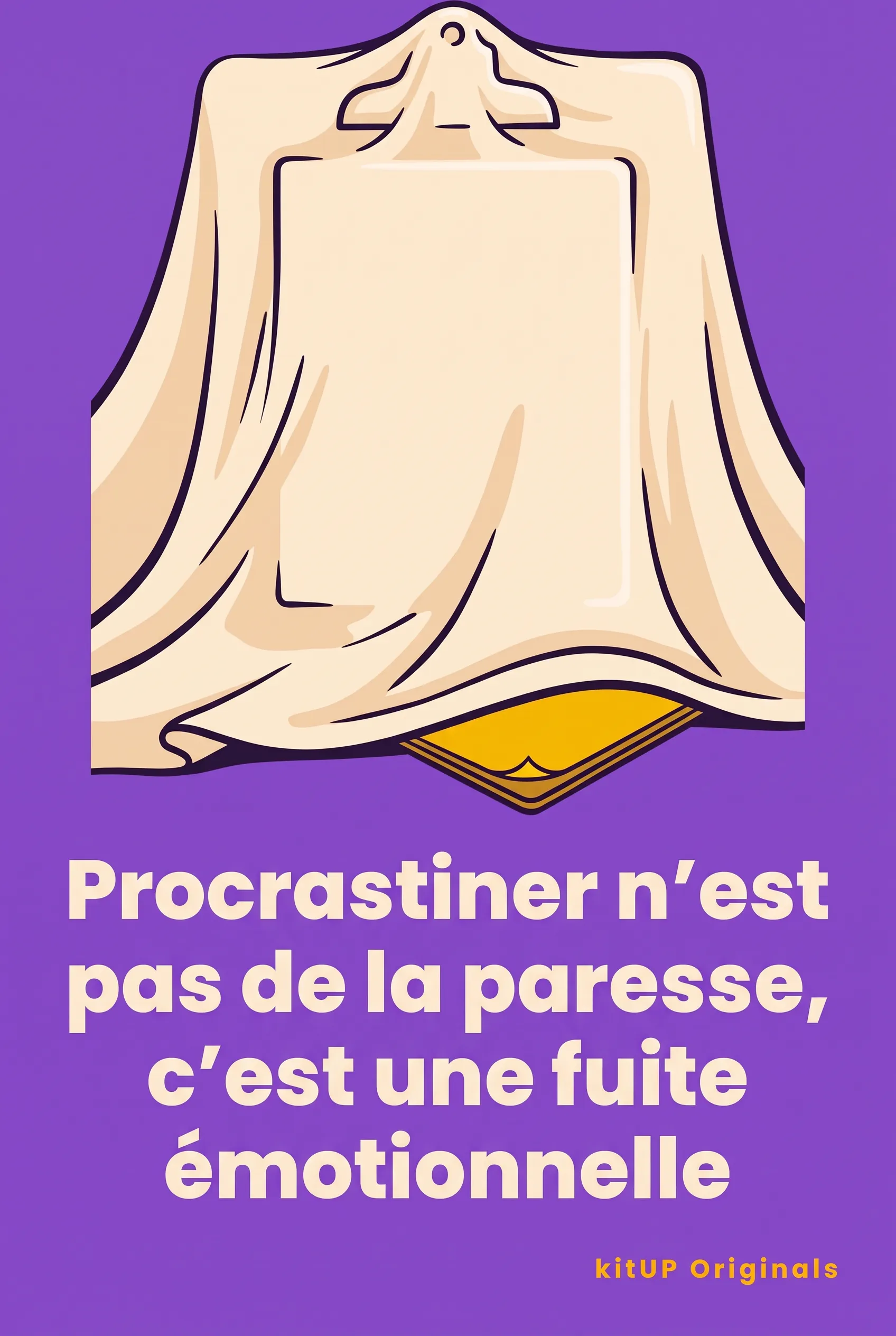 Procrastiner n'est pas de la paresse, c'est une fuite émotionnelle