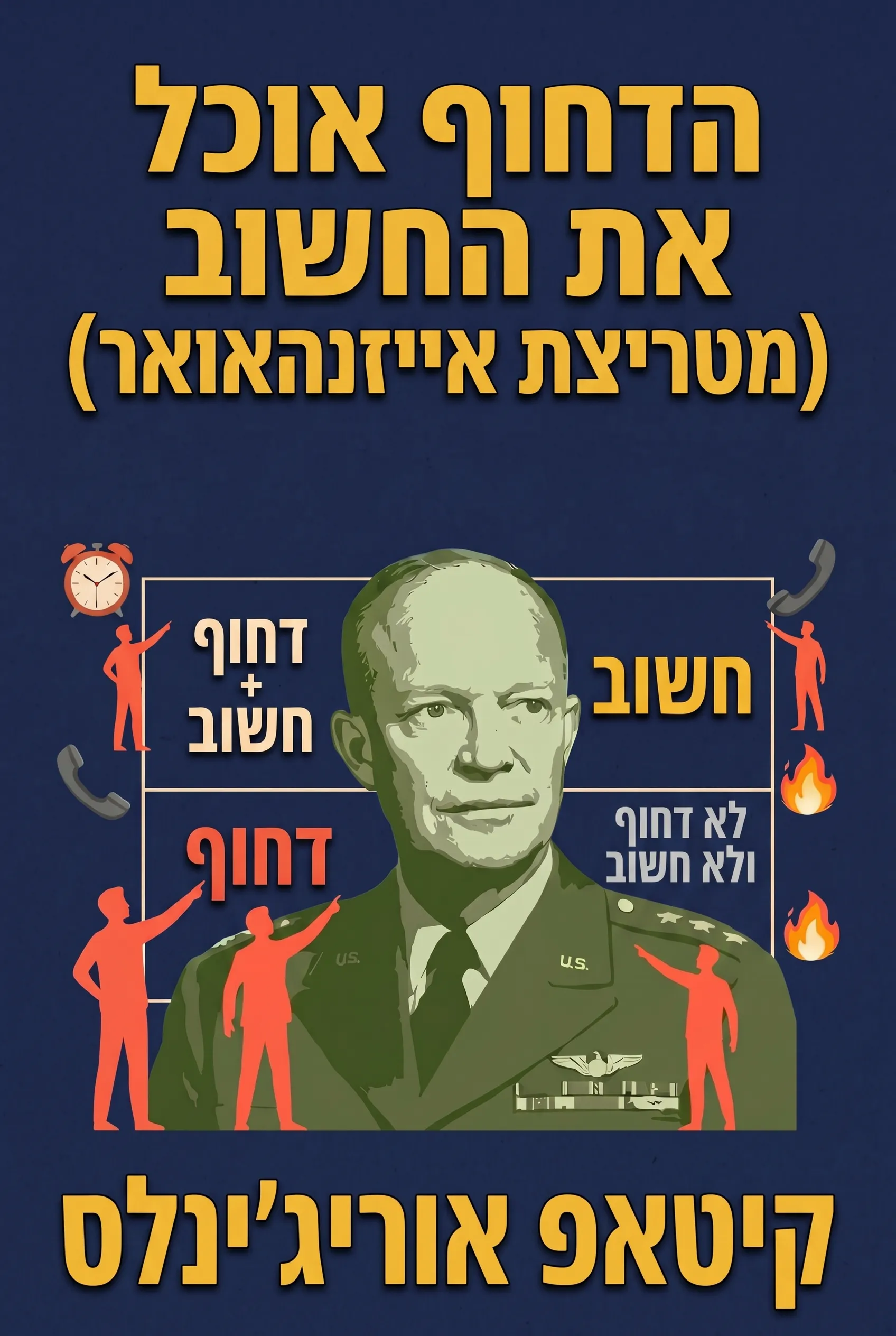 הדחוף אוכל את החשוב (מטריצת אייזנהאואר)