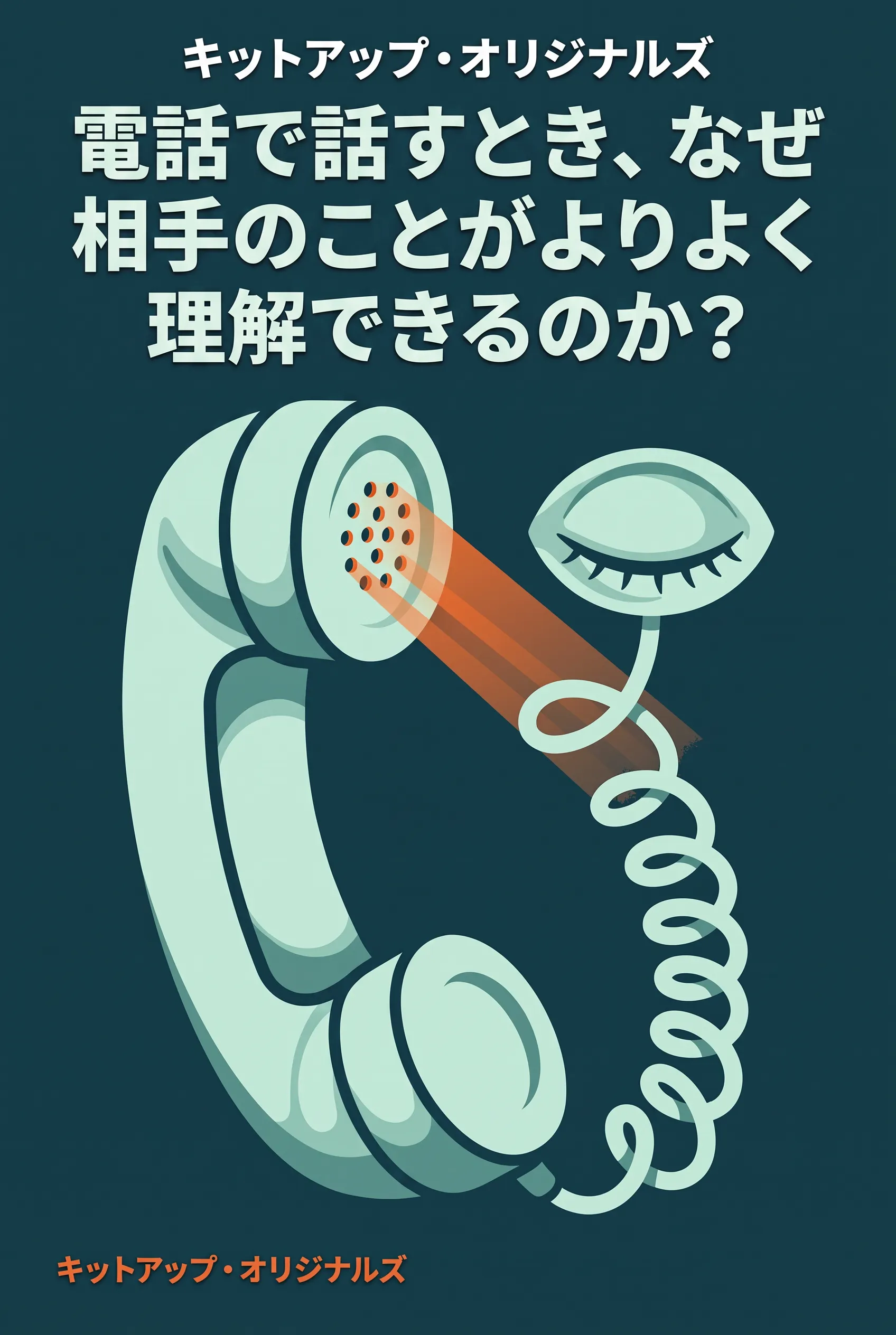 電話で話すとき、なぜ相手のことがよりよく理解できるのか？