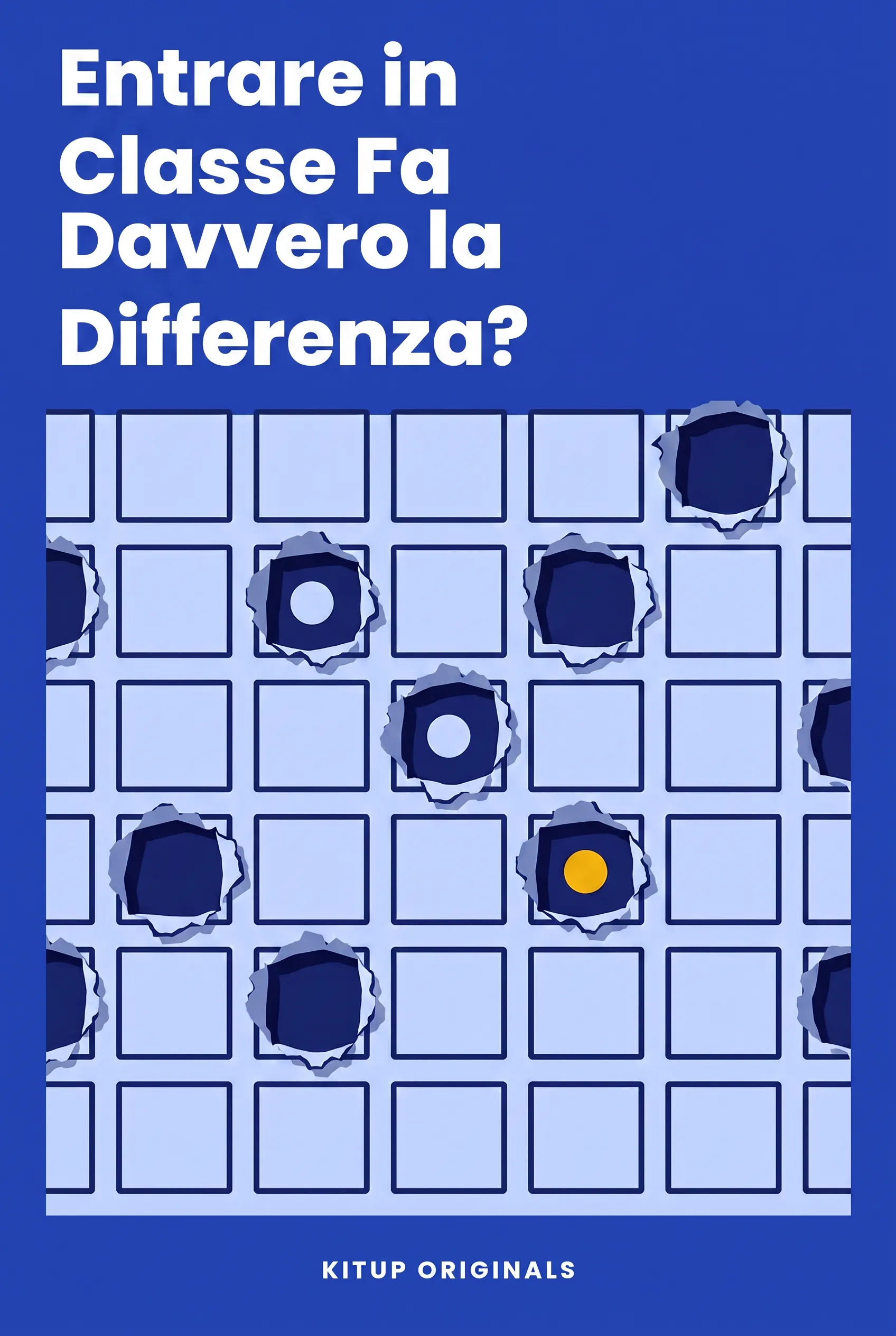 Entrare in Classe Fa Davvero la Differenza?