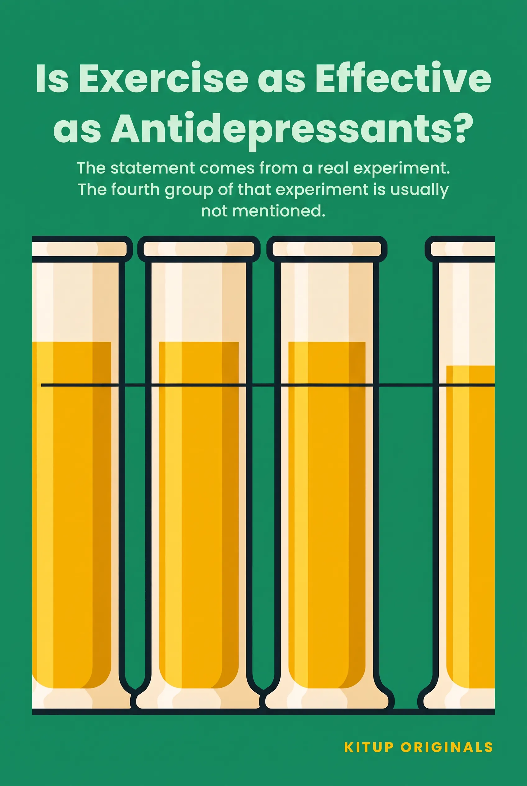 Is Exercise as Effective as Antidepressants?