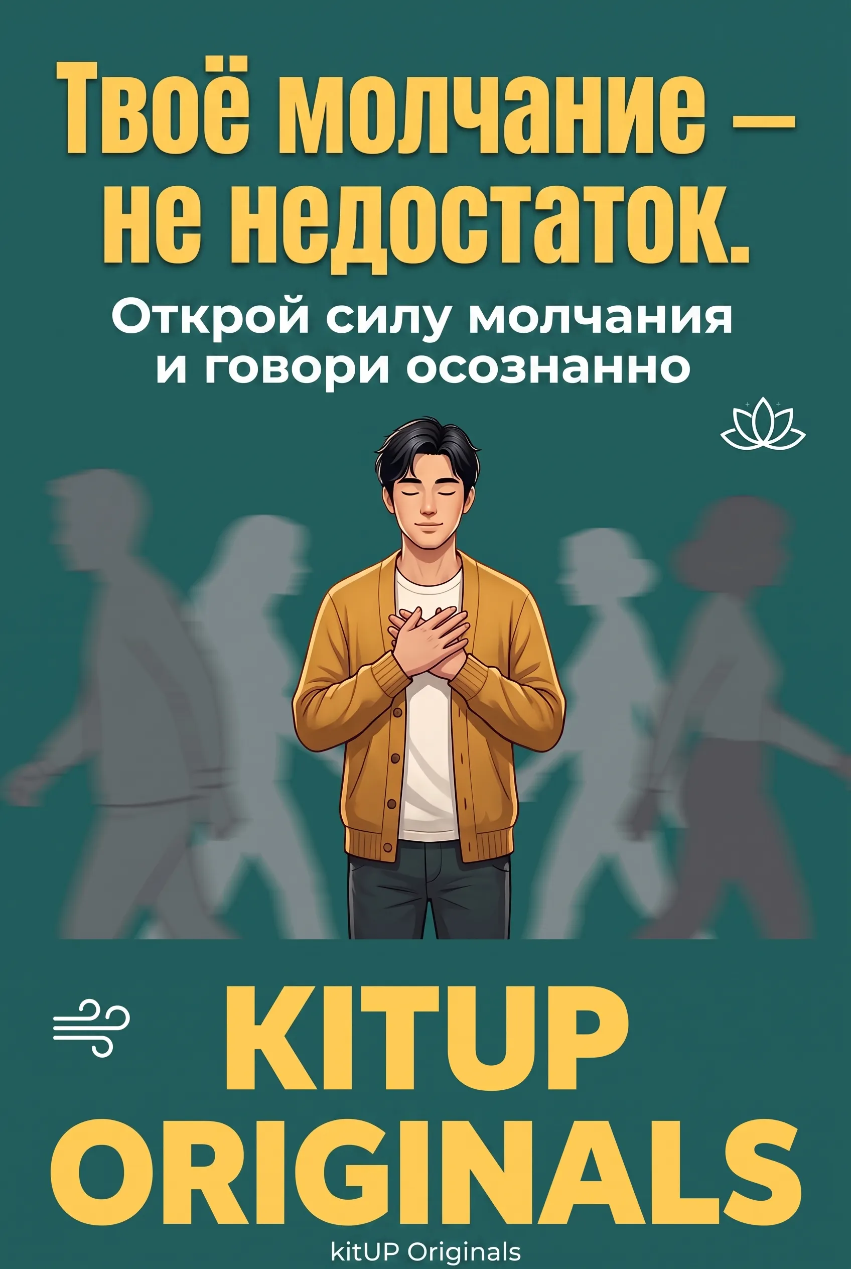Твоё молчание — не недостаток.