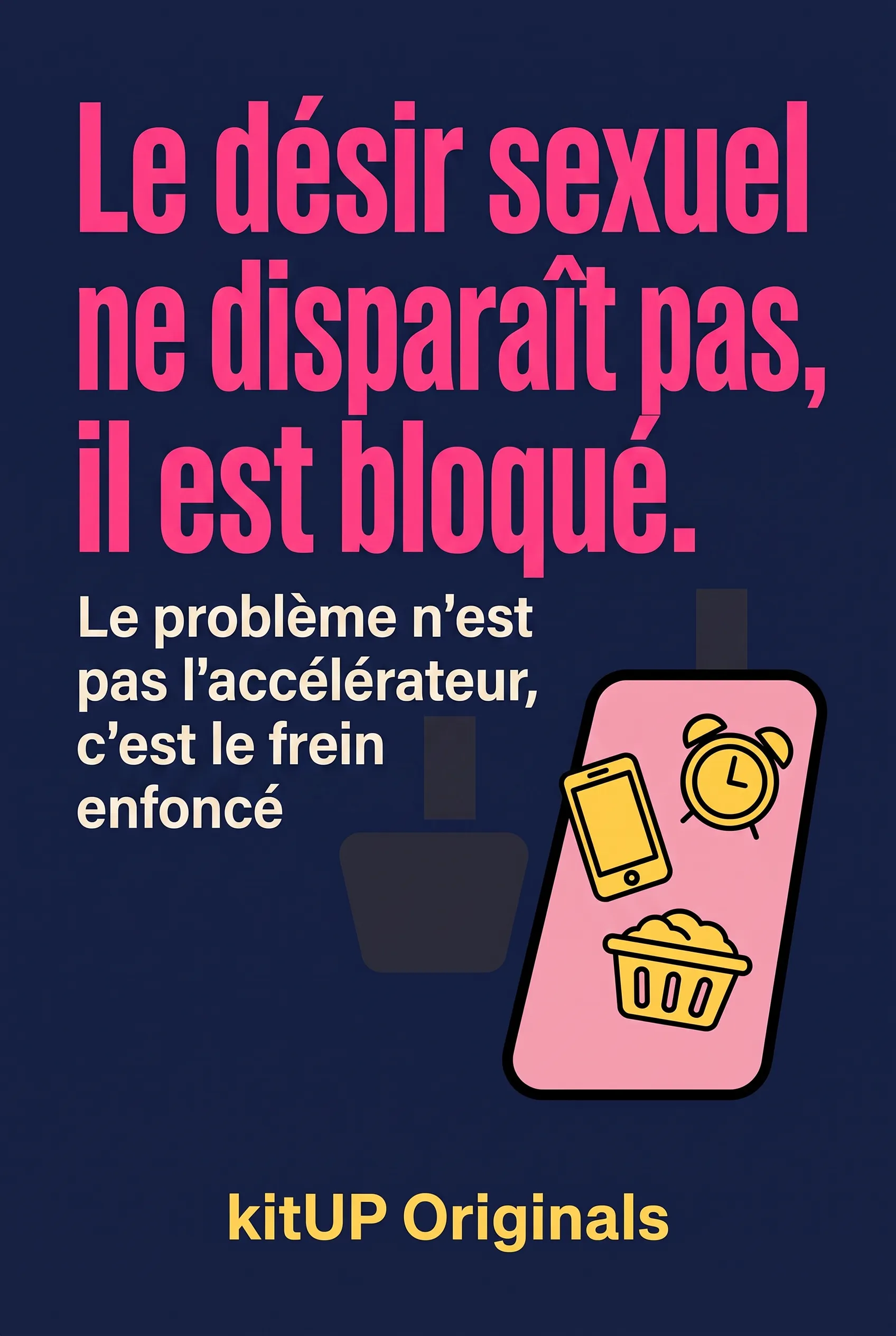 Le désir sexuel ne disparaît pas, il est bloqué.