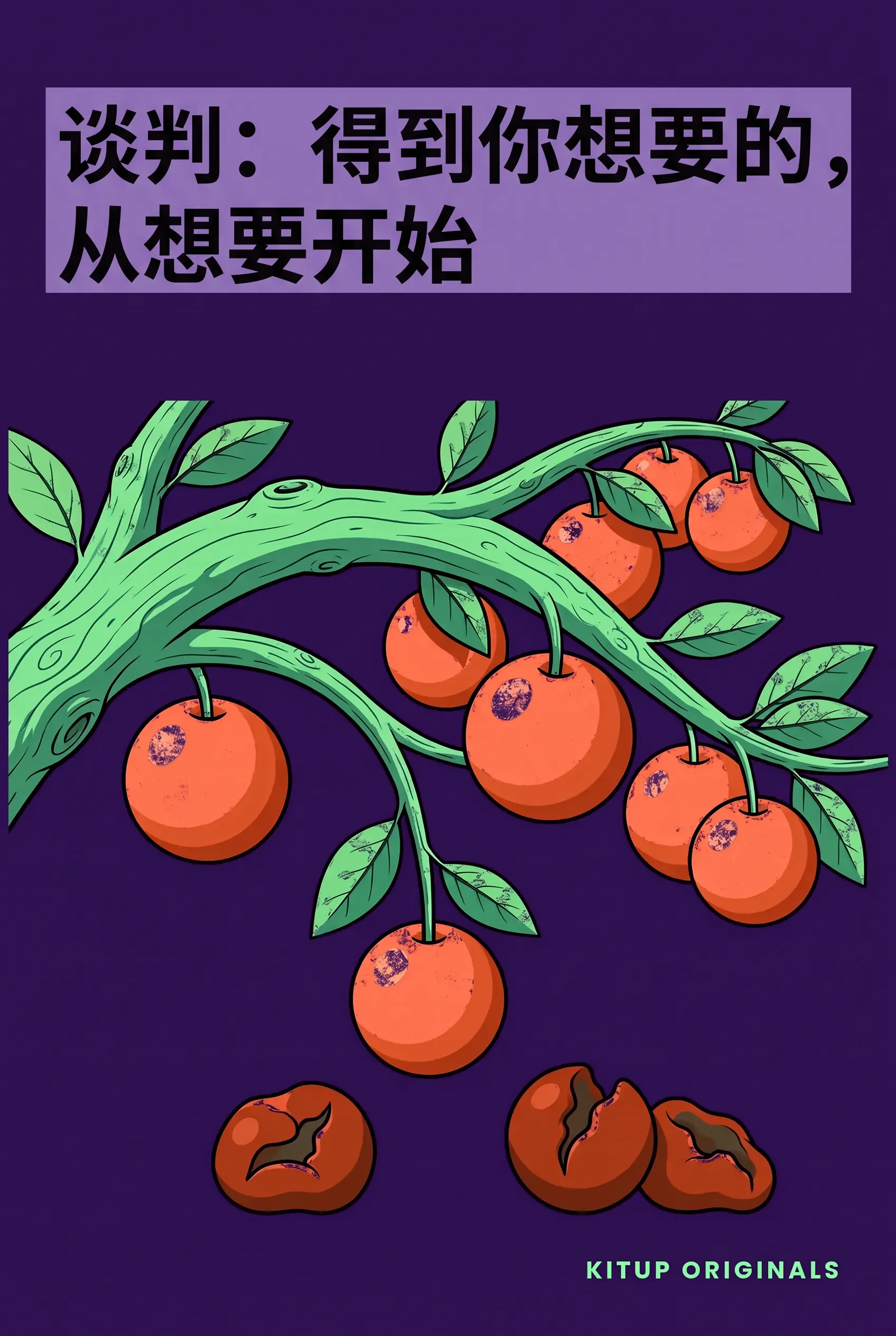 谈判：得到你想要的，从想要开始