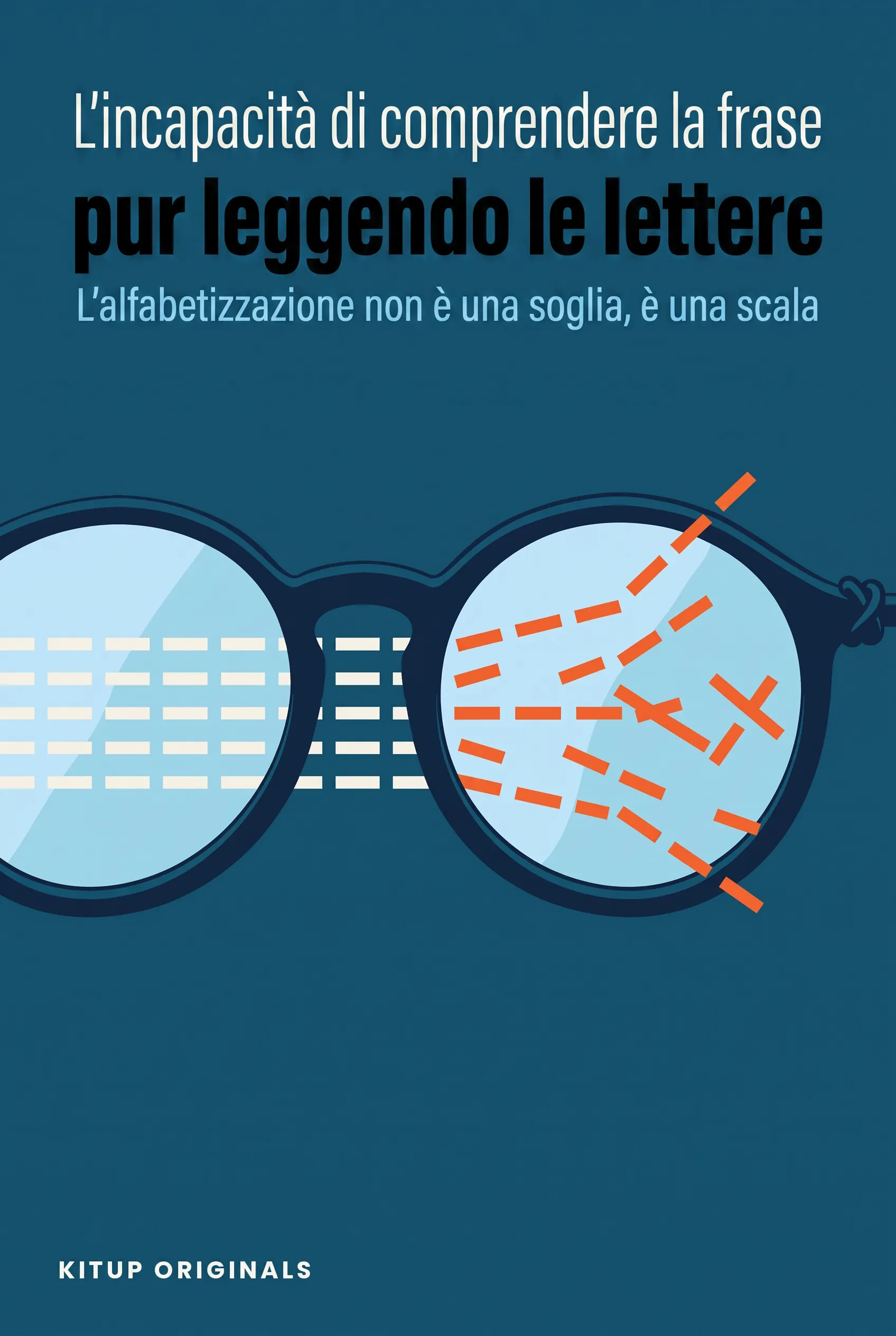 L'incapacità di comprendere la frase pur leggendo le lettere