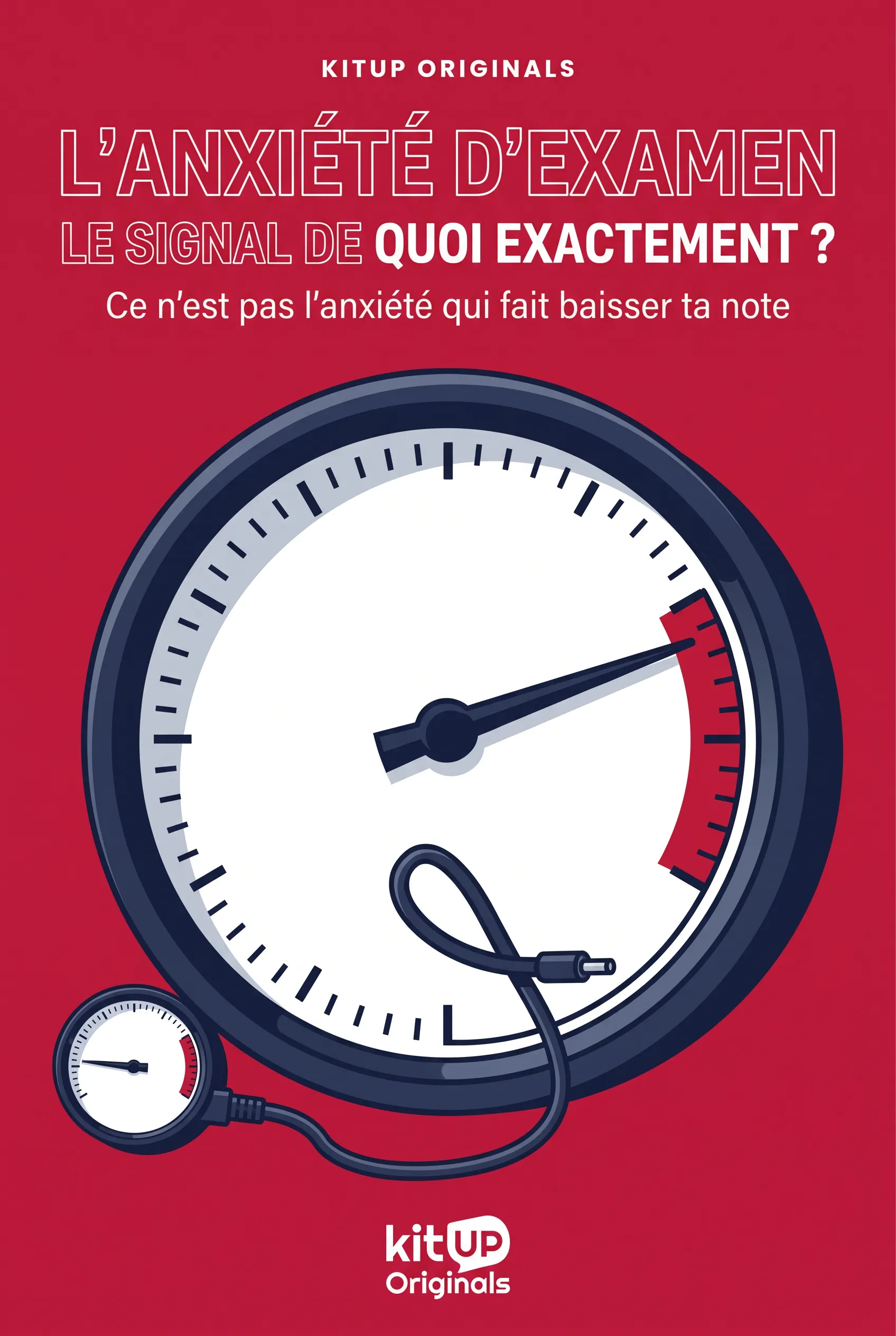L'anxiété d'examen : le signal de quoi exactement ?