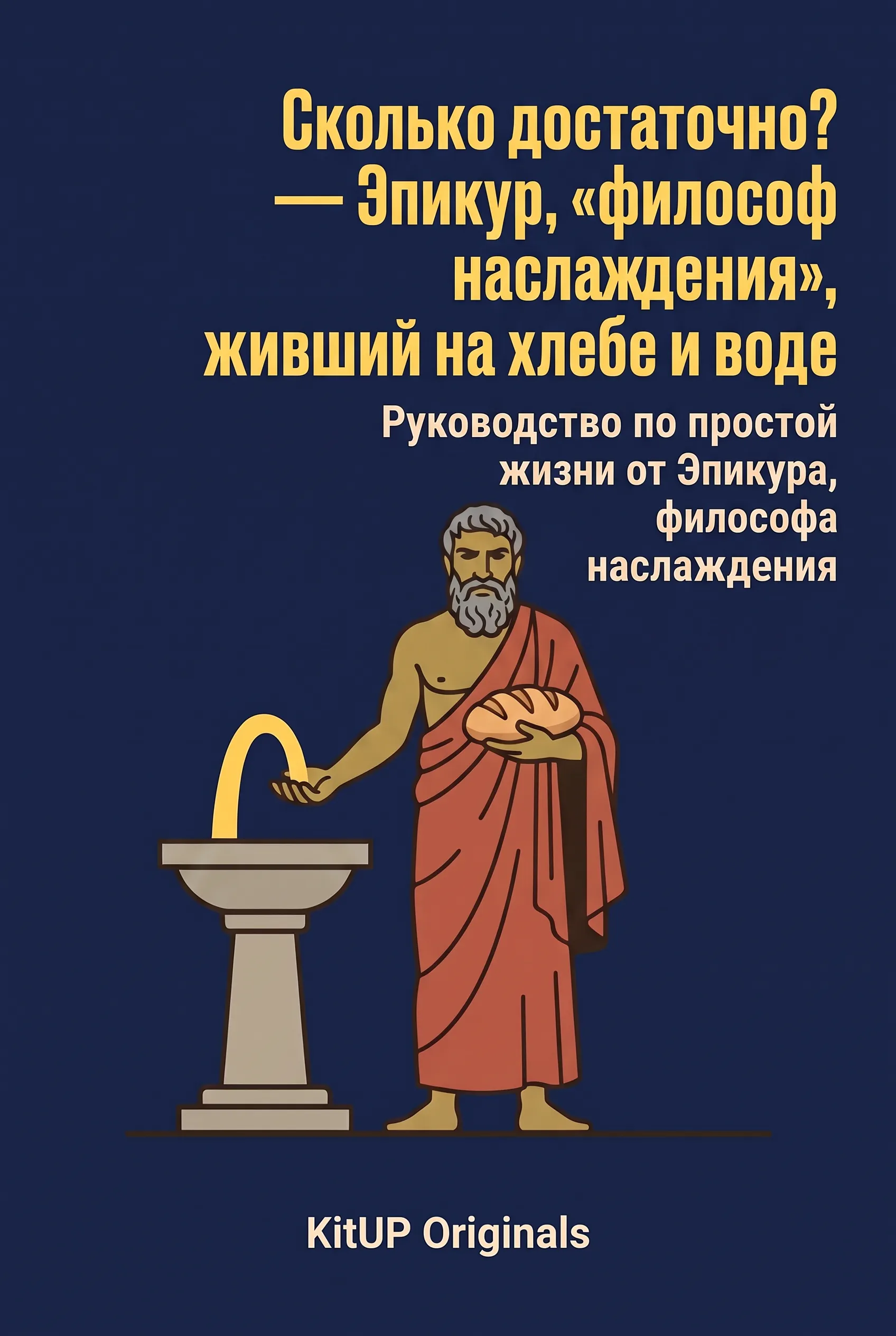 Сколько достаточно? — Эпикур, «философ наслаждения», живший на хлебе и воде