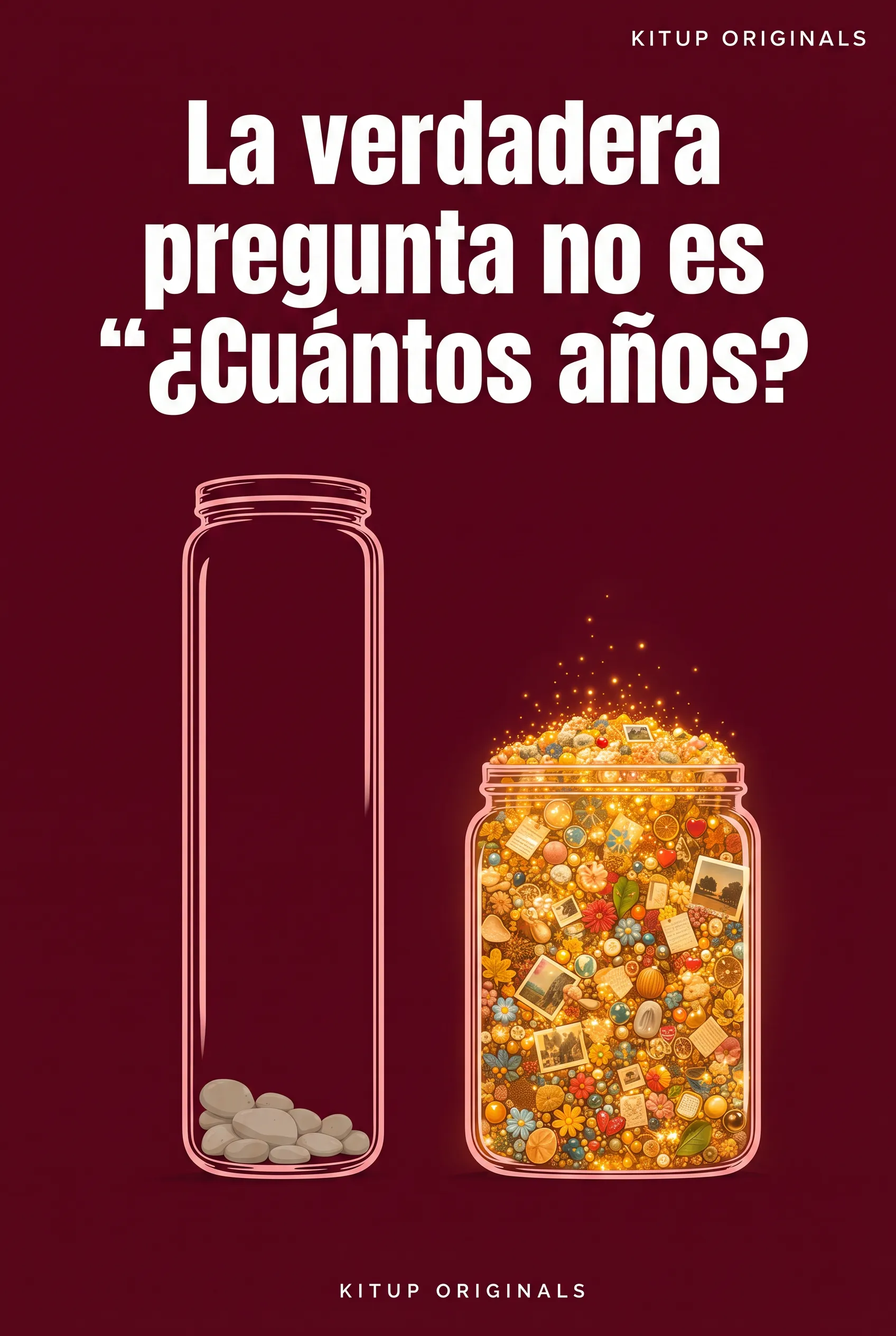 La verdadera pregunta no es "¿Cuántos años?