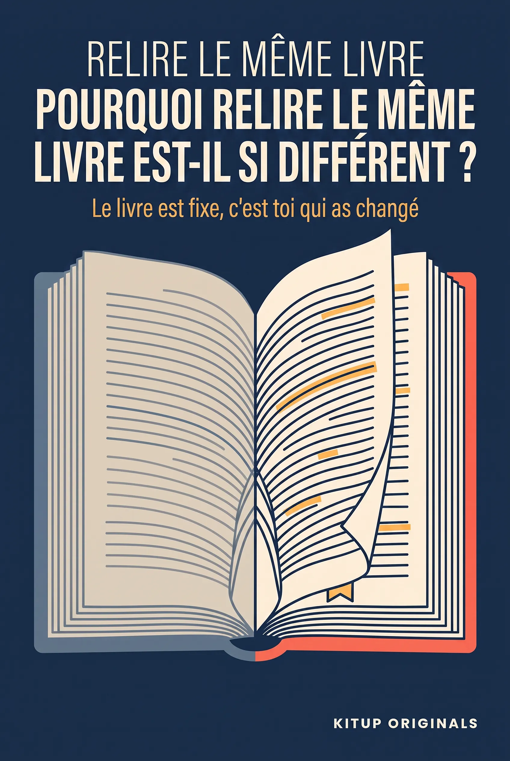 Pourquoi relire le même livre est-il si différent ?