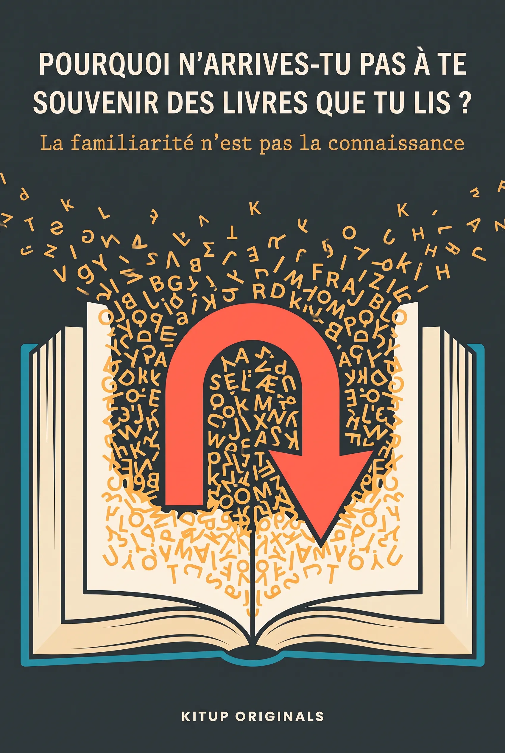 Pourquoi n'arrives-tu pas à te souvenir des livres que tu lis ?