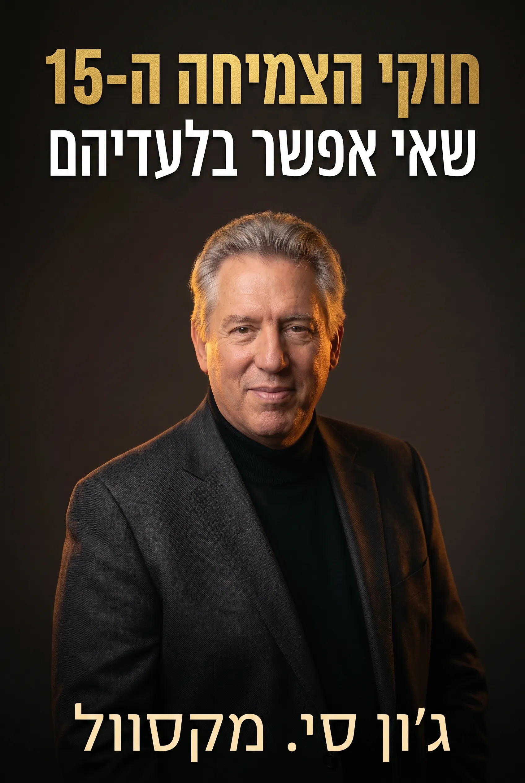 חוקי הצמיחה ה-15 שאי אפשר בלעדיהם
