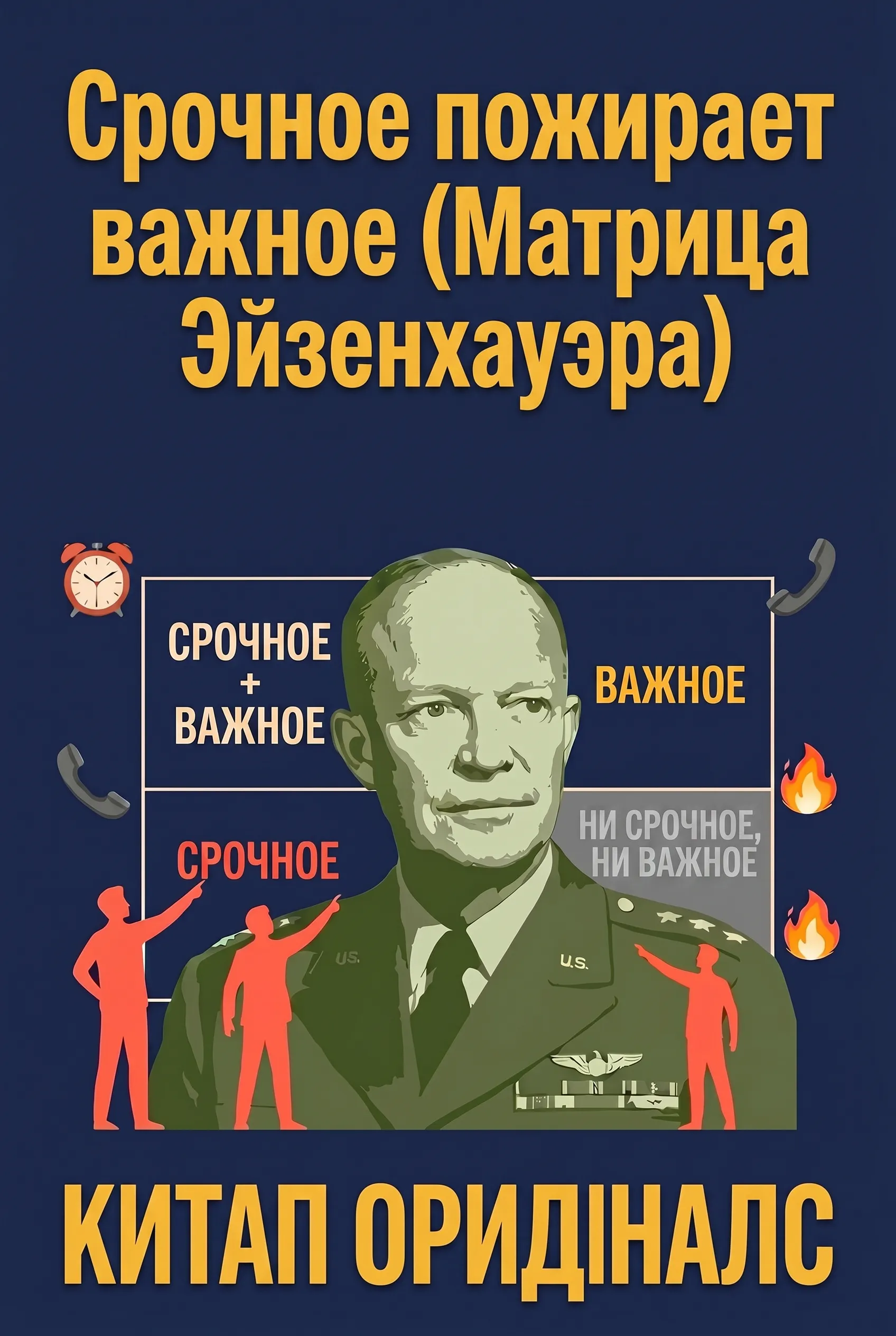 Срочное пожирает важное (Матрица Эйзенхауэра)