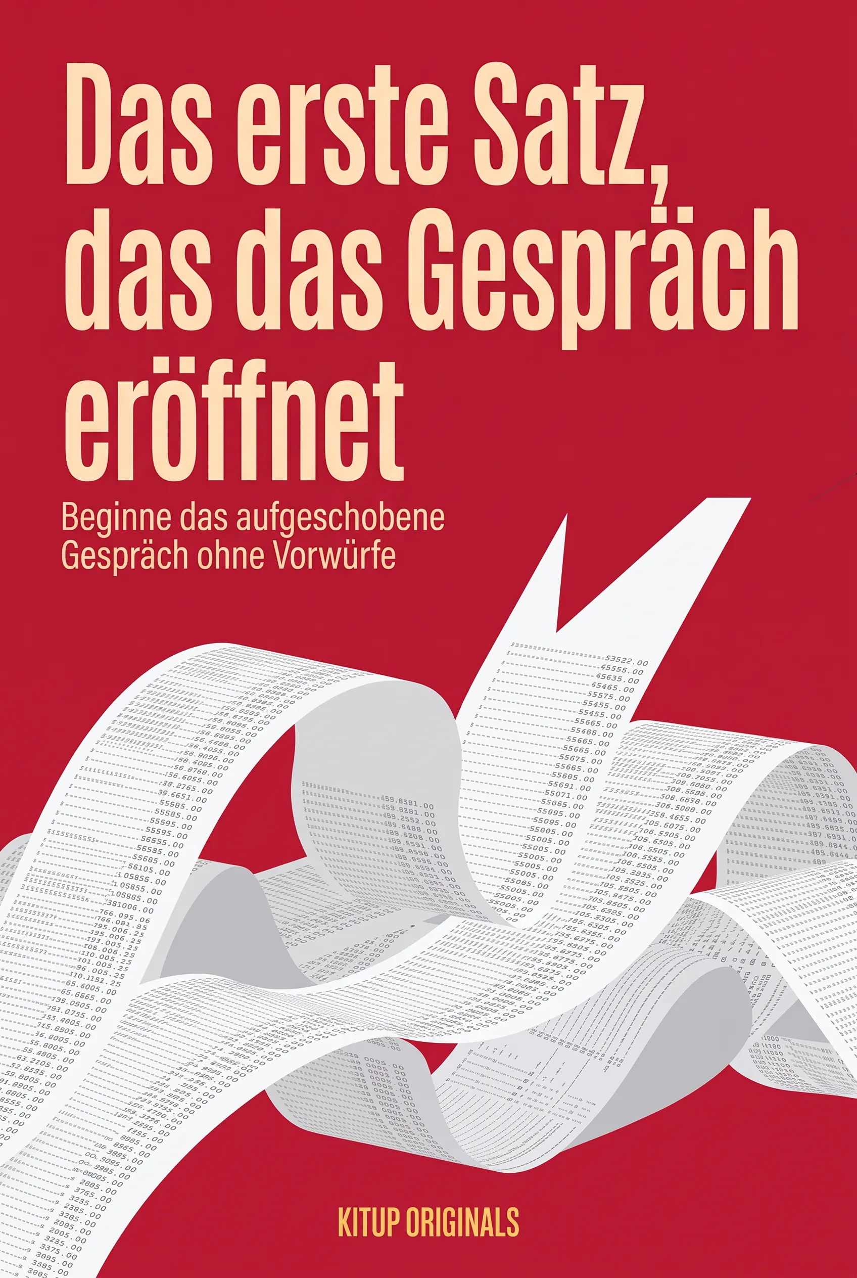 Das erste Satz, das das Gespräch eröffnet