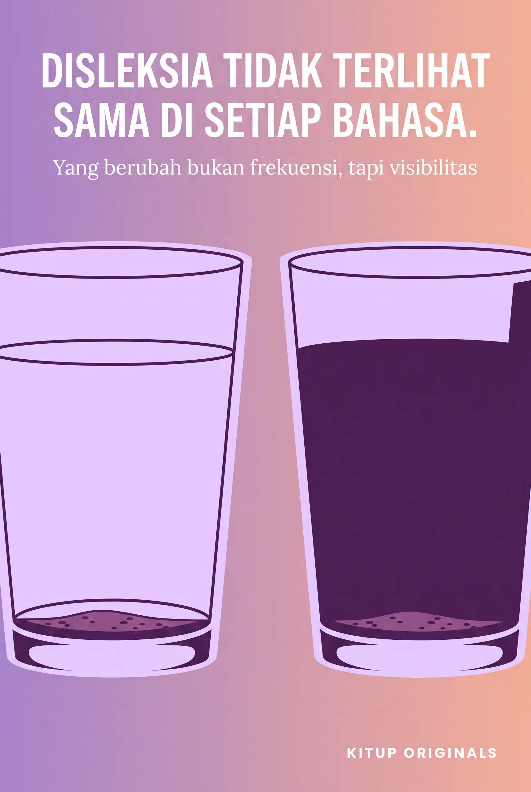 Disleksia Tidak Terlihat Sama di Setiap Bahasa.
