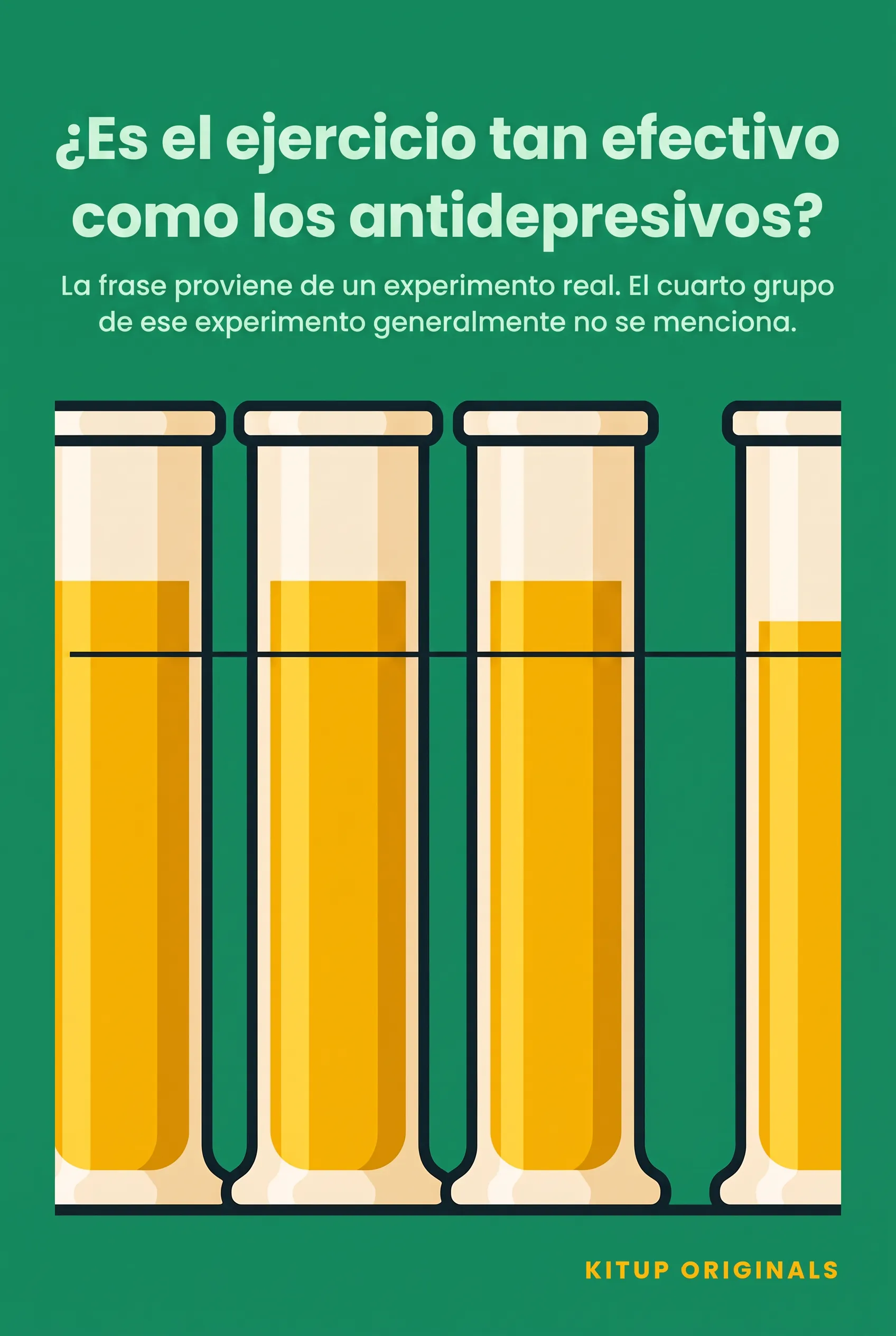 ¿Es el ejercicio tan efectivo como los antidepresivos?