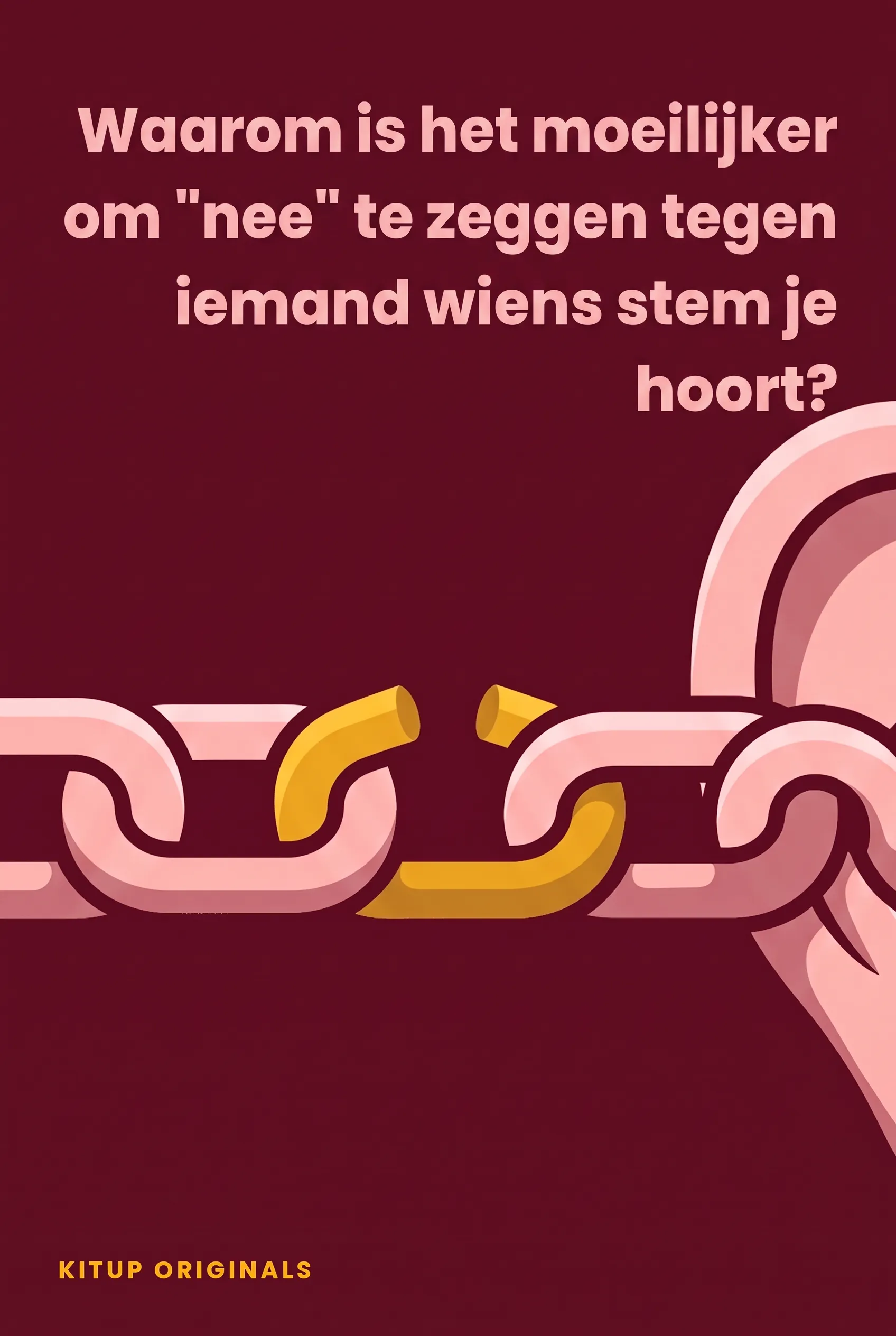Waarom is het moeilijker om "nee" te zeggen tegen iemand wiens stem je hoort?