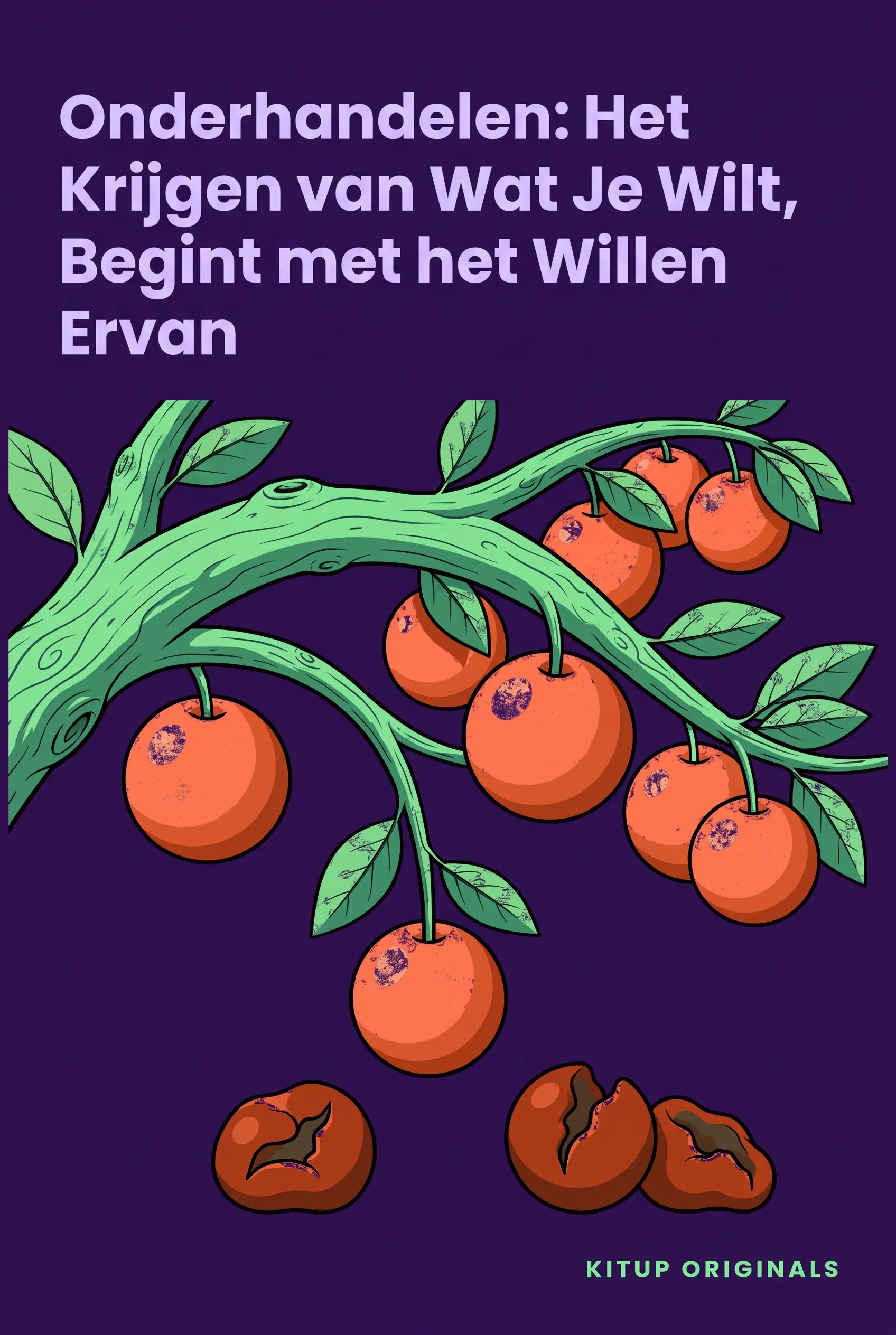 Onderhandelen: Het Krijgen van Wat Je Wilt, Begint met het Willen Ervan