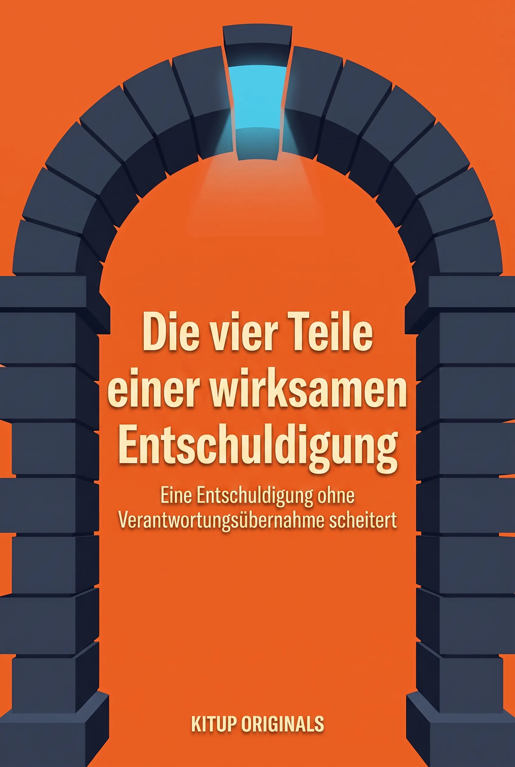 Die vier Teile einer wirksamen Entschuldigung