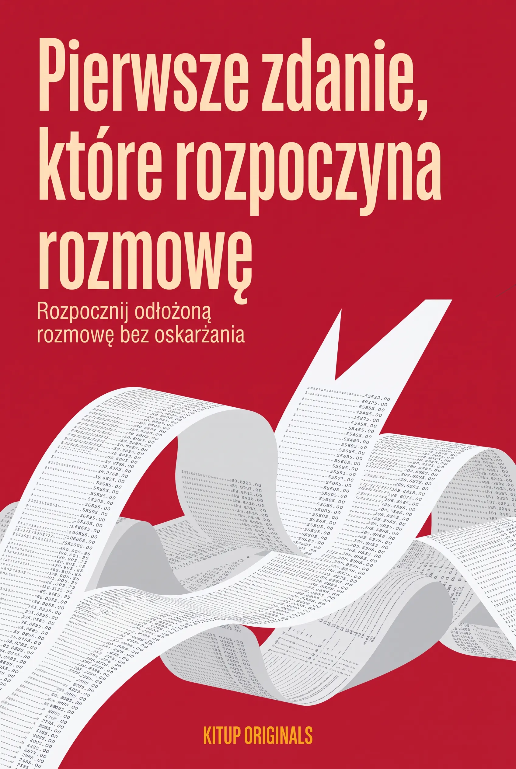Pierwsze zdanie, które rozpoczyna rozmowę