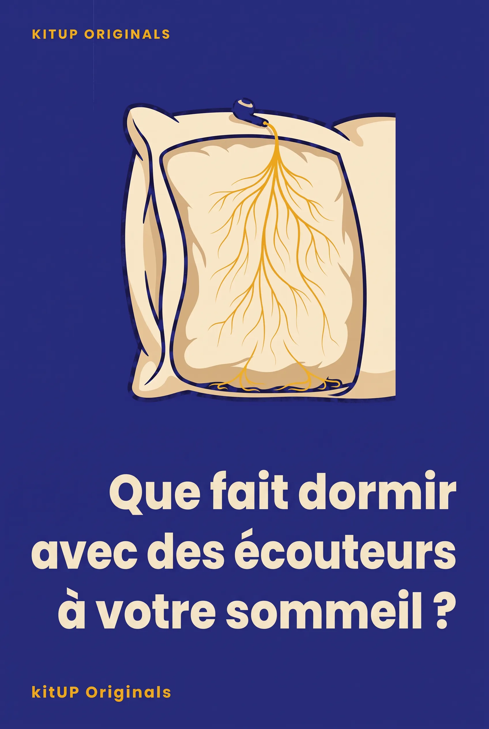 Que fait dormir avec des écouteurs à votre sommeil ?